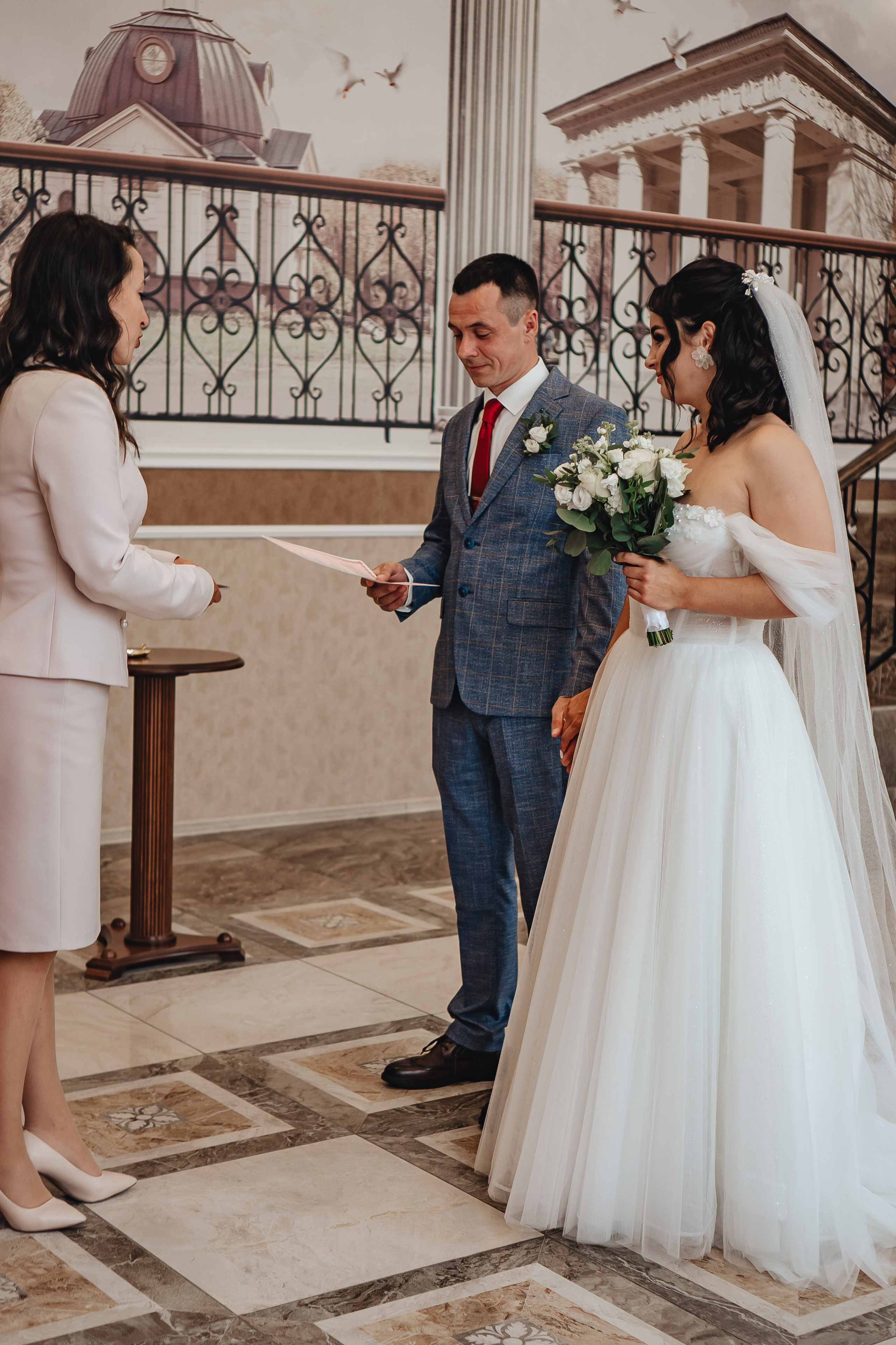 СВАДЕБНАЯ СЬЕМКА В ЗАГСЕ НА МОСКОВСКОМ ПРОСПЕКТЕ. Профессиональный фотограф, Санкт-Петербург — Виктория Богомолова