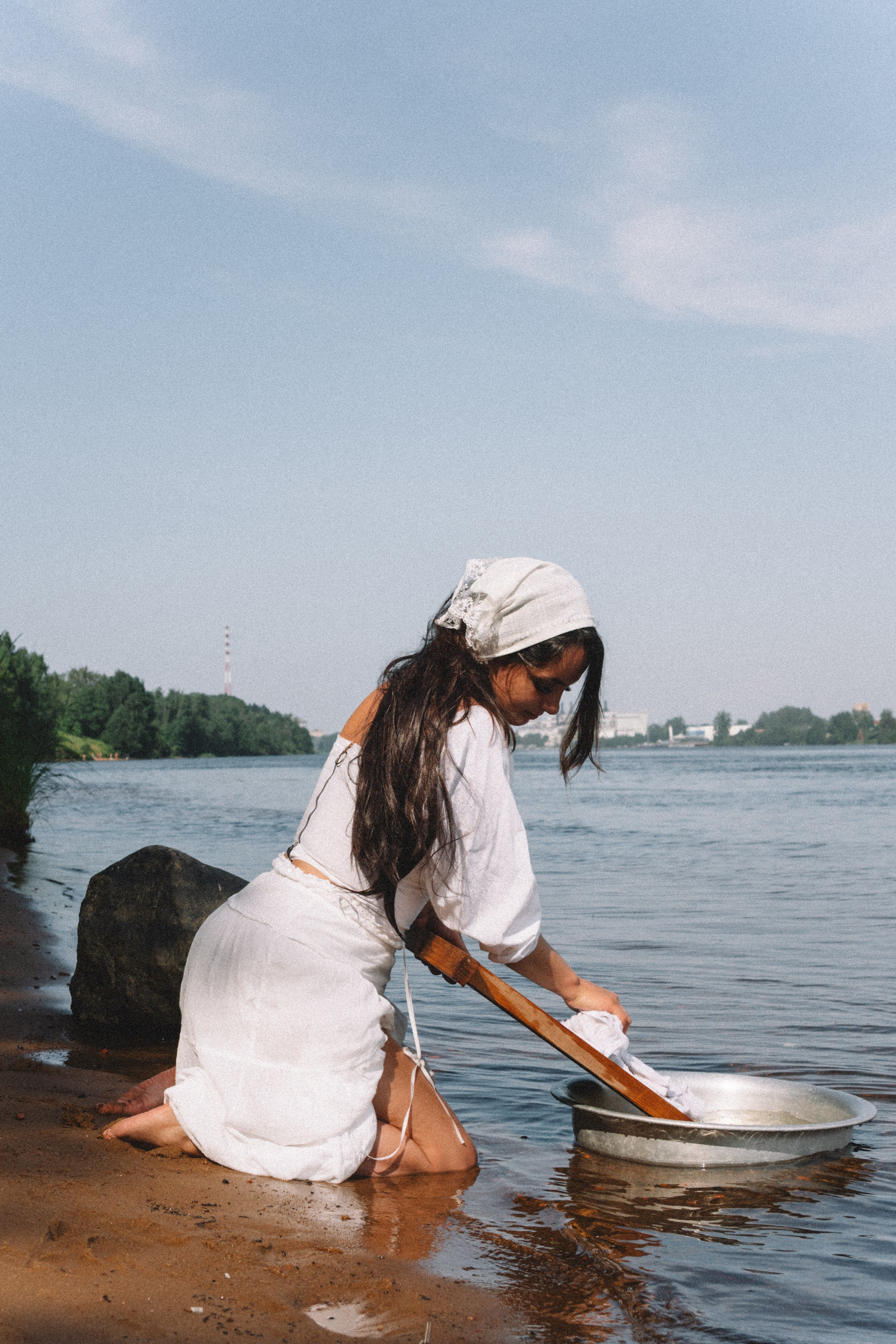 СТИРКА НА РЕКЕ. Профессиональный фотограф, Санкт-Петербург — Виктория Богомолова