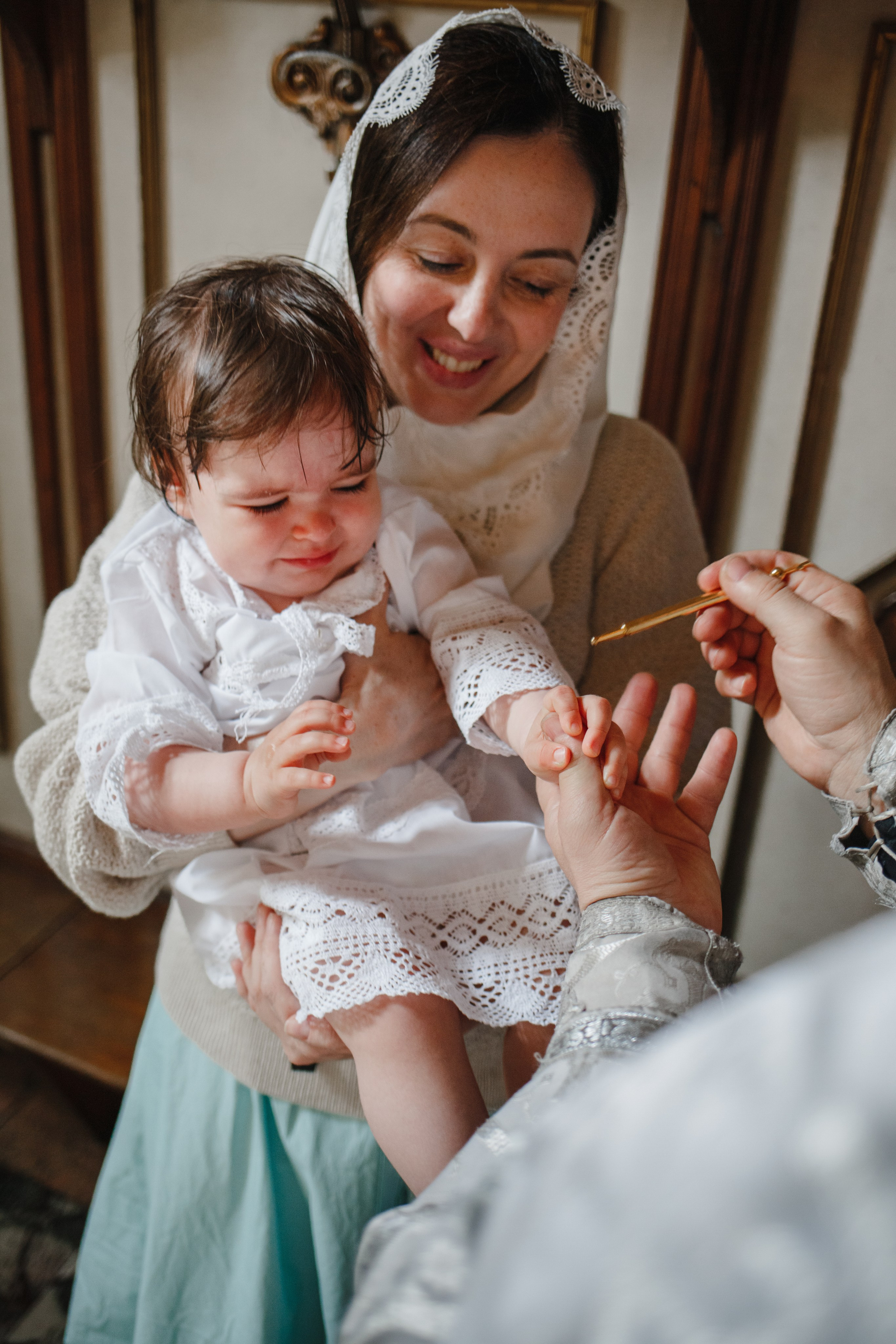 Крещение Валерии. Семейный фотограф Николаева Ольга