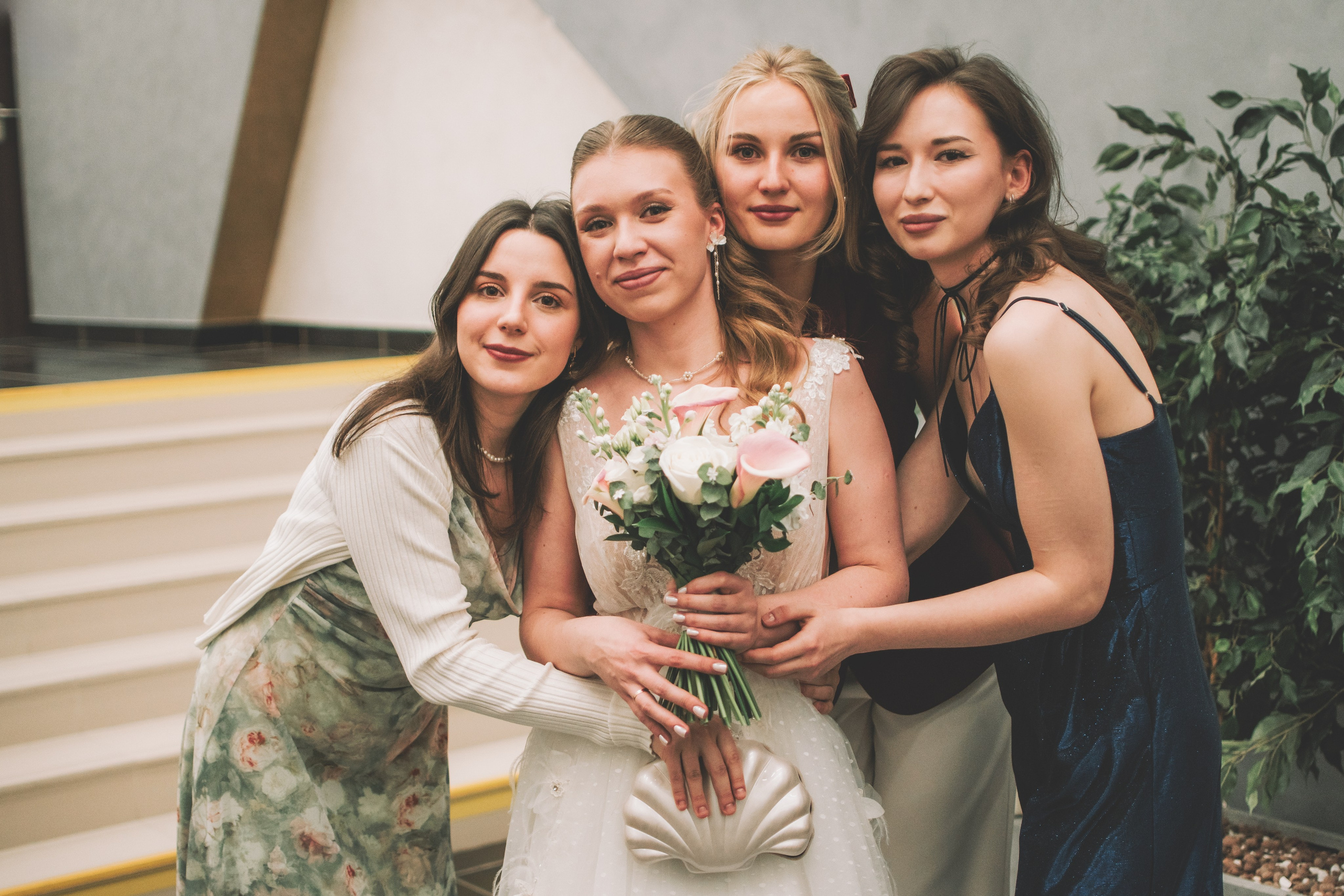 Альберт и Анастасия (Студийная фотосессия, роспись в ДК Нефтяник + фотосессия с гостями). Семейный и свадебный фотограф Губкинский и Ставрополь