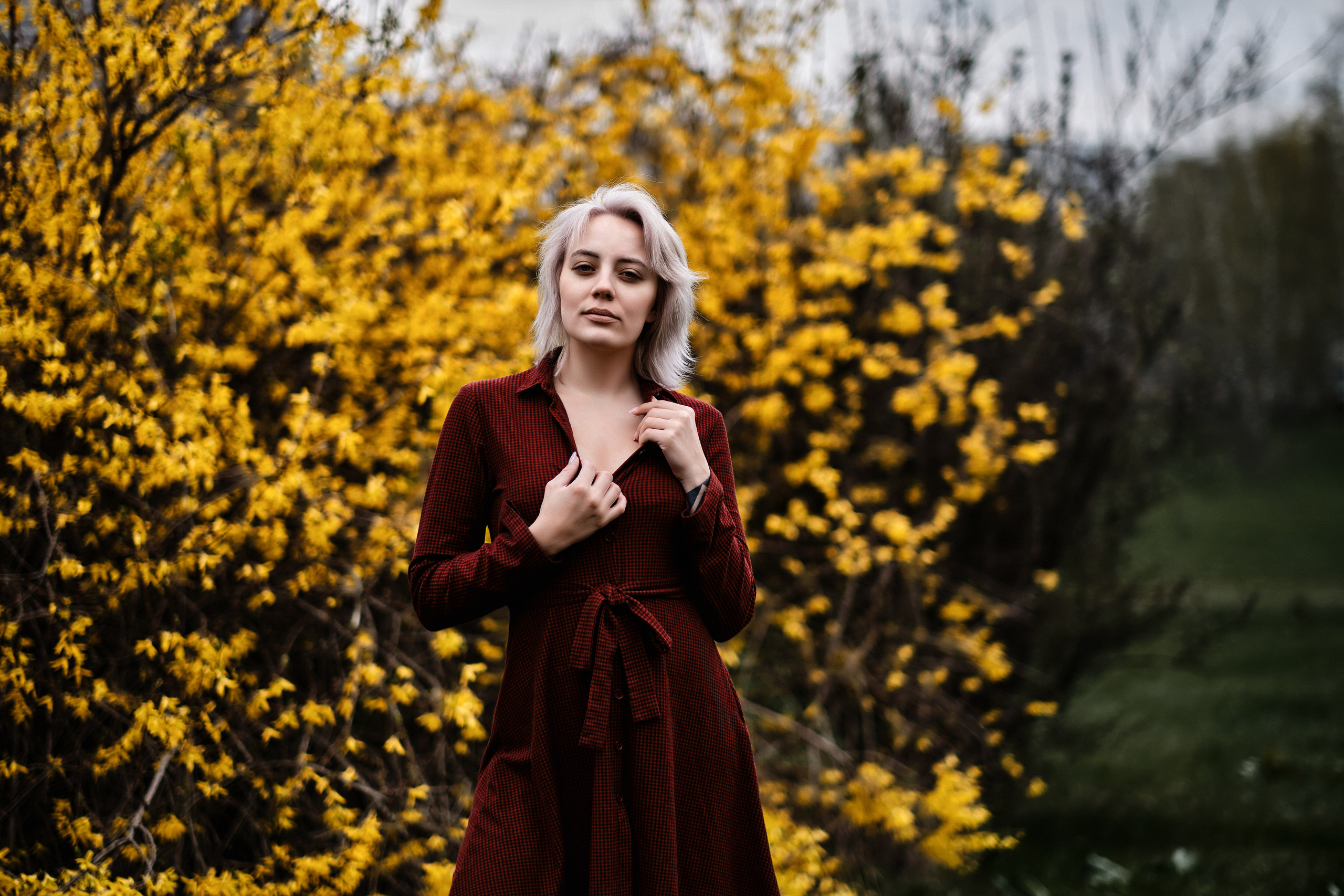 Весенняя фотосессия в Коломенском. Портретная фотосъемка в Москве. Фотограф Алексей Афанасьев