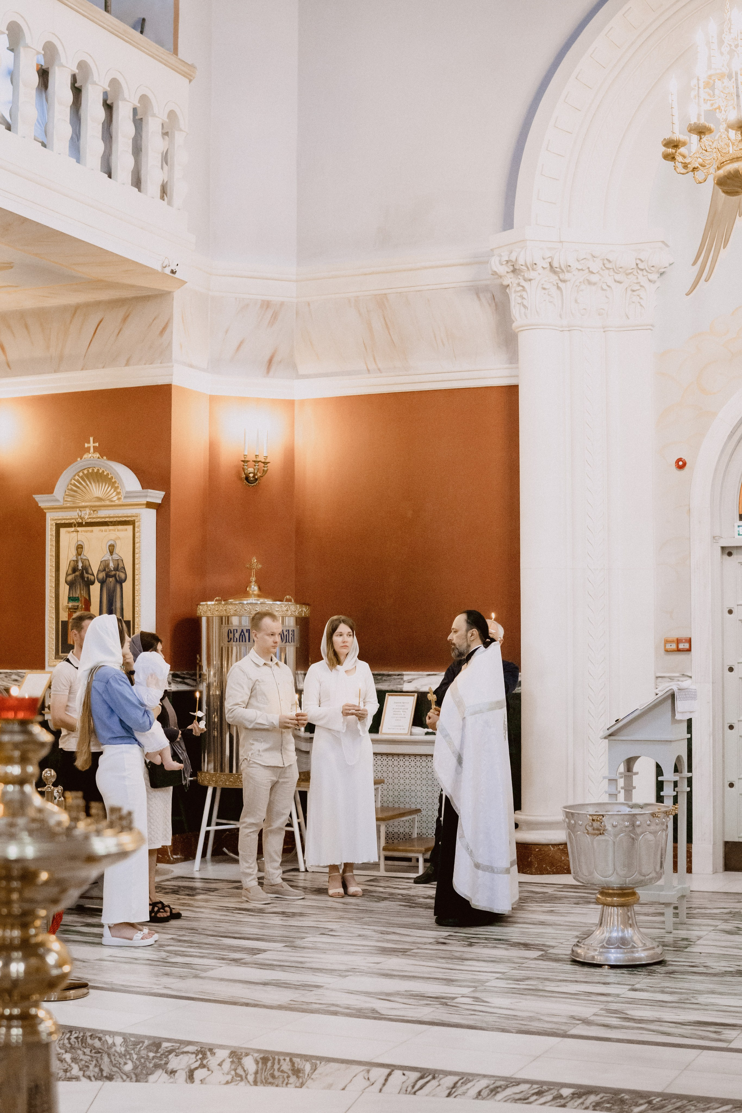 Съёмка Таинства Крещения. Семейный фотограф и видеограф Алёна Ким
