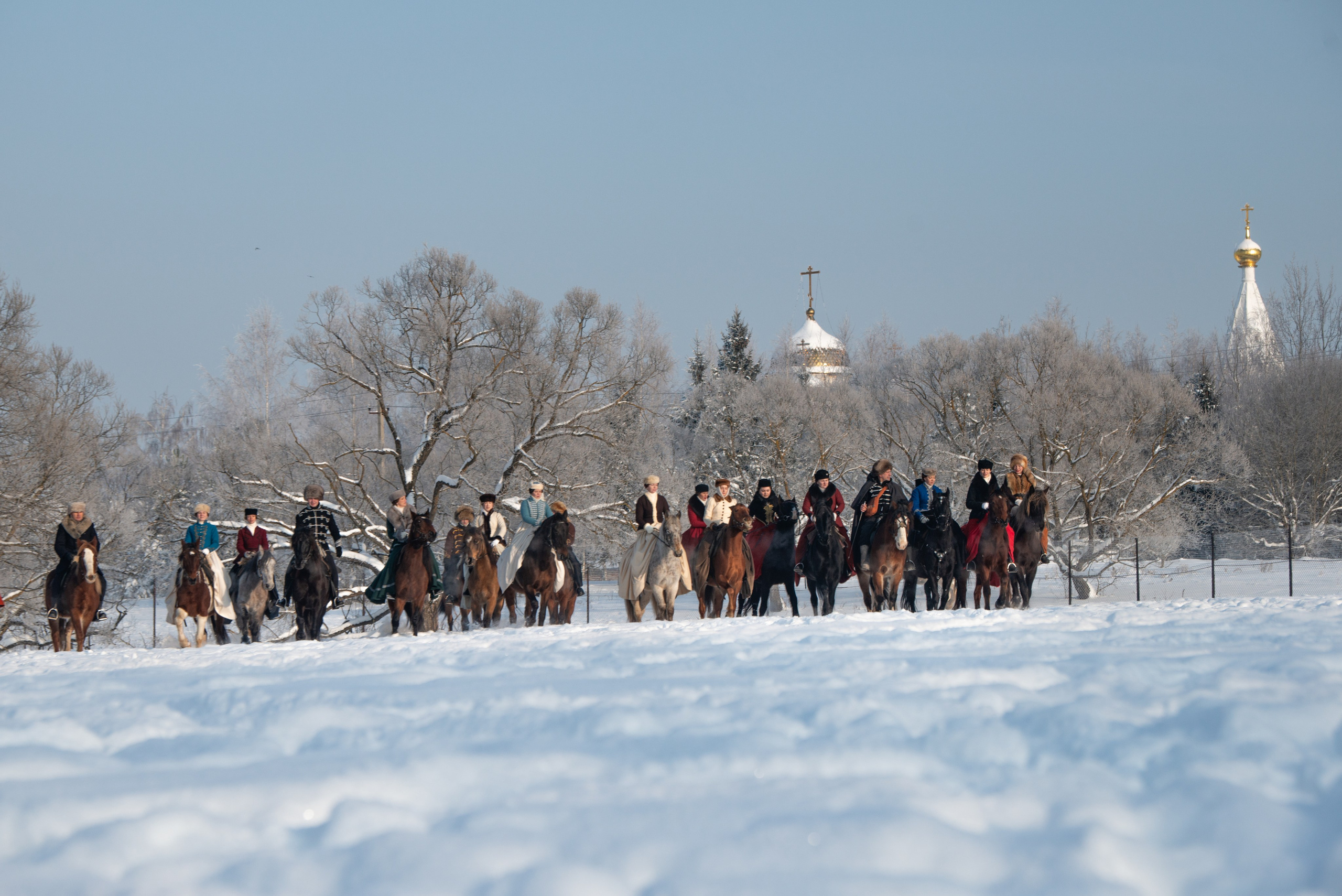 Псовая охота Аванпост. Конный фотограф в Саратове Юлия Иванова