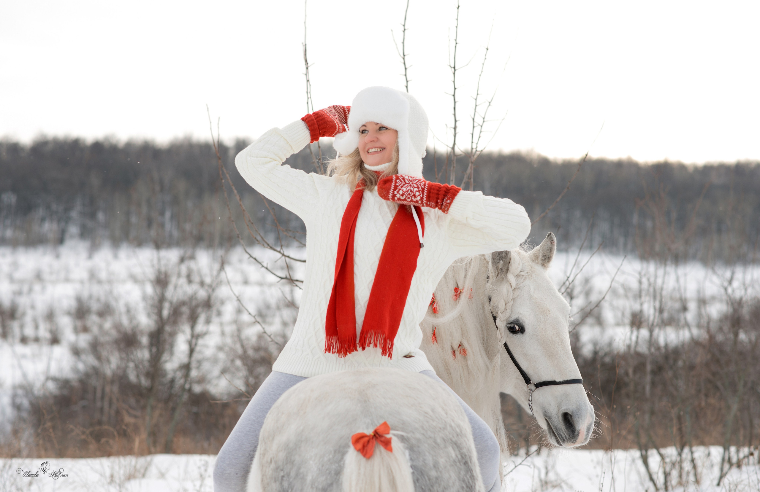 Наташа и Вымпел. Конный фотограф в Саратове Юлия Иванова
