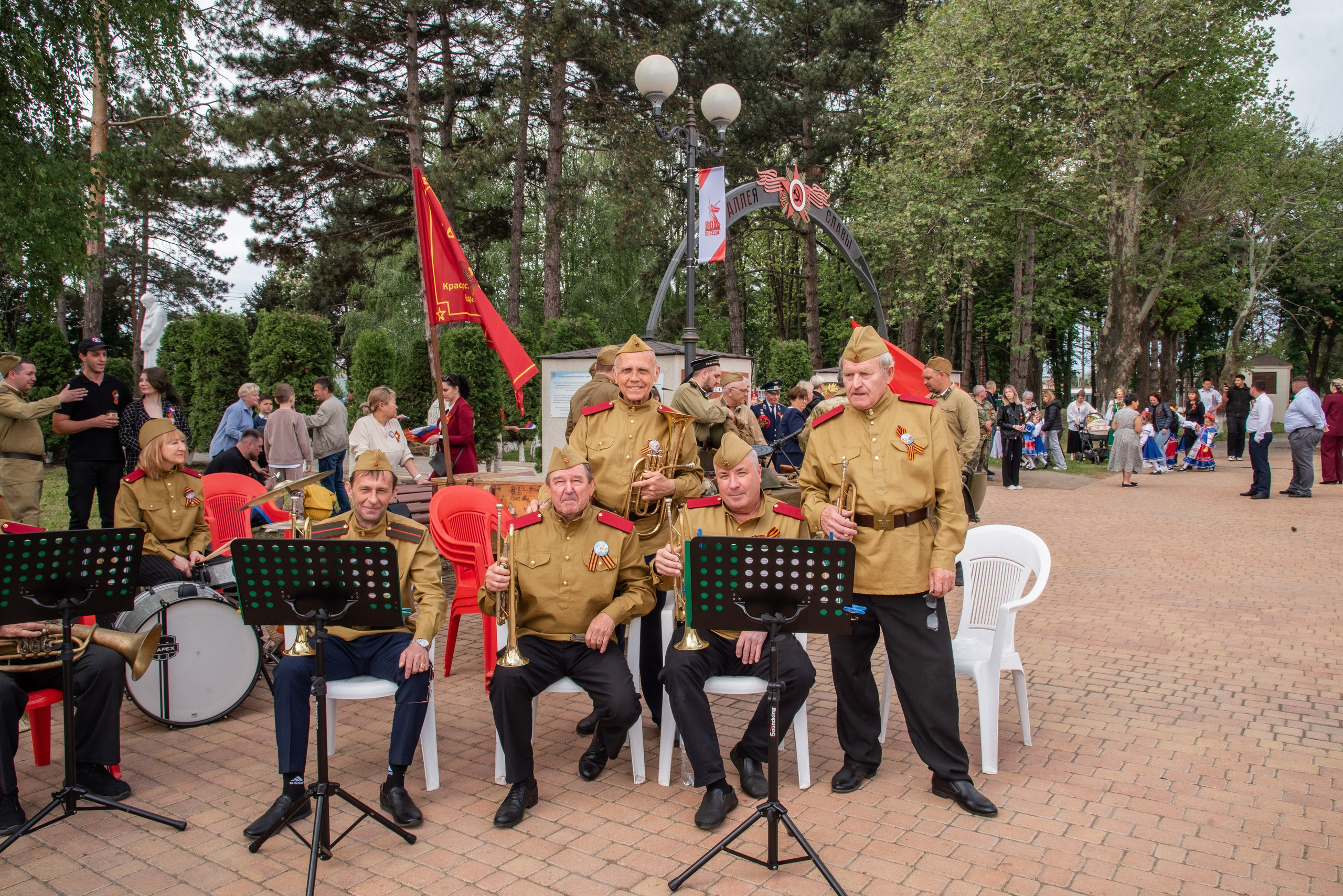 Репортаж для СМИ_9мая_п.Агроном (цветокор). Детский и семейный фотограф Краснодар / Сочи Сергеева Олеся