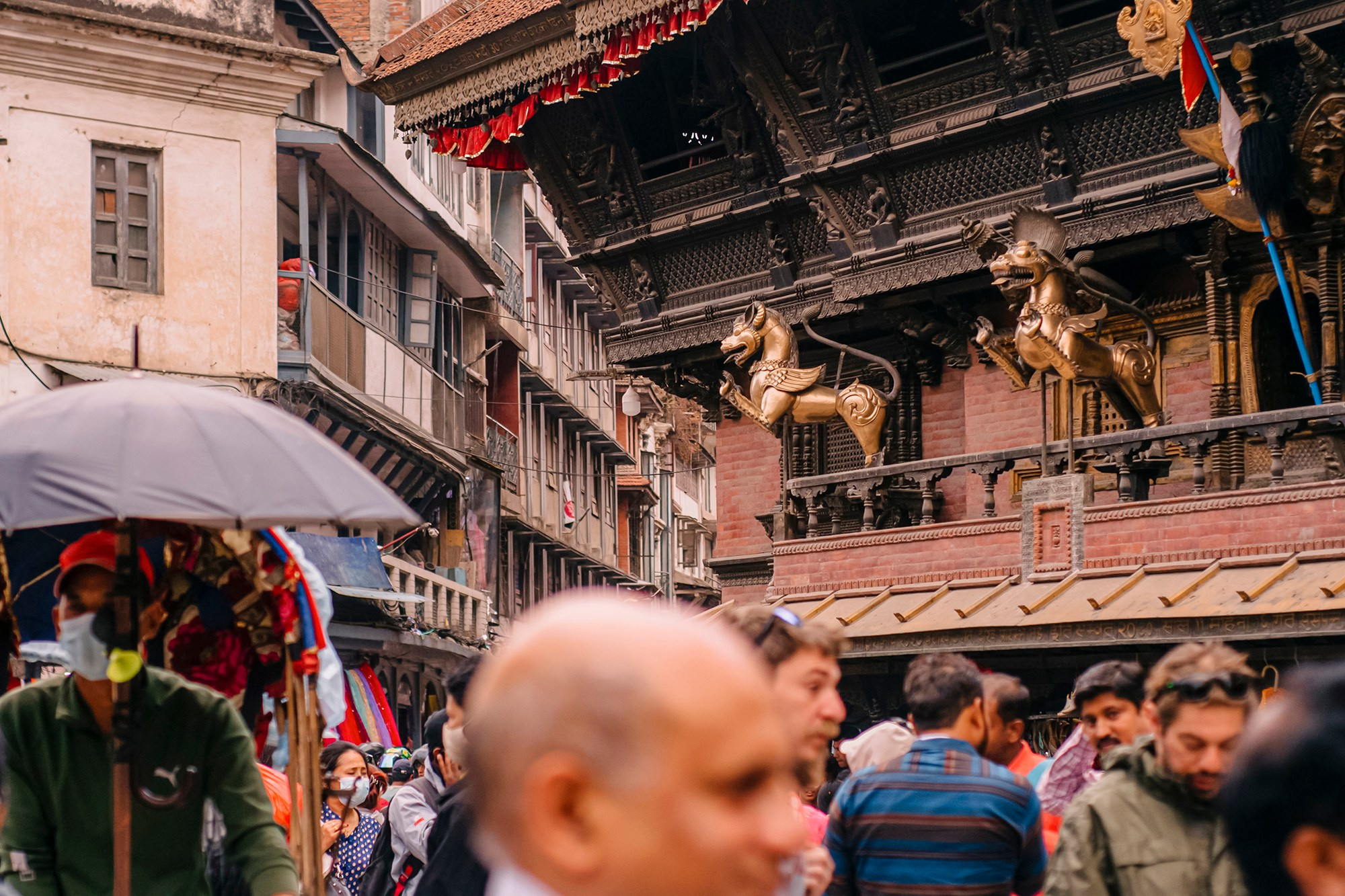 Kathmandu street. Iraogo