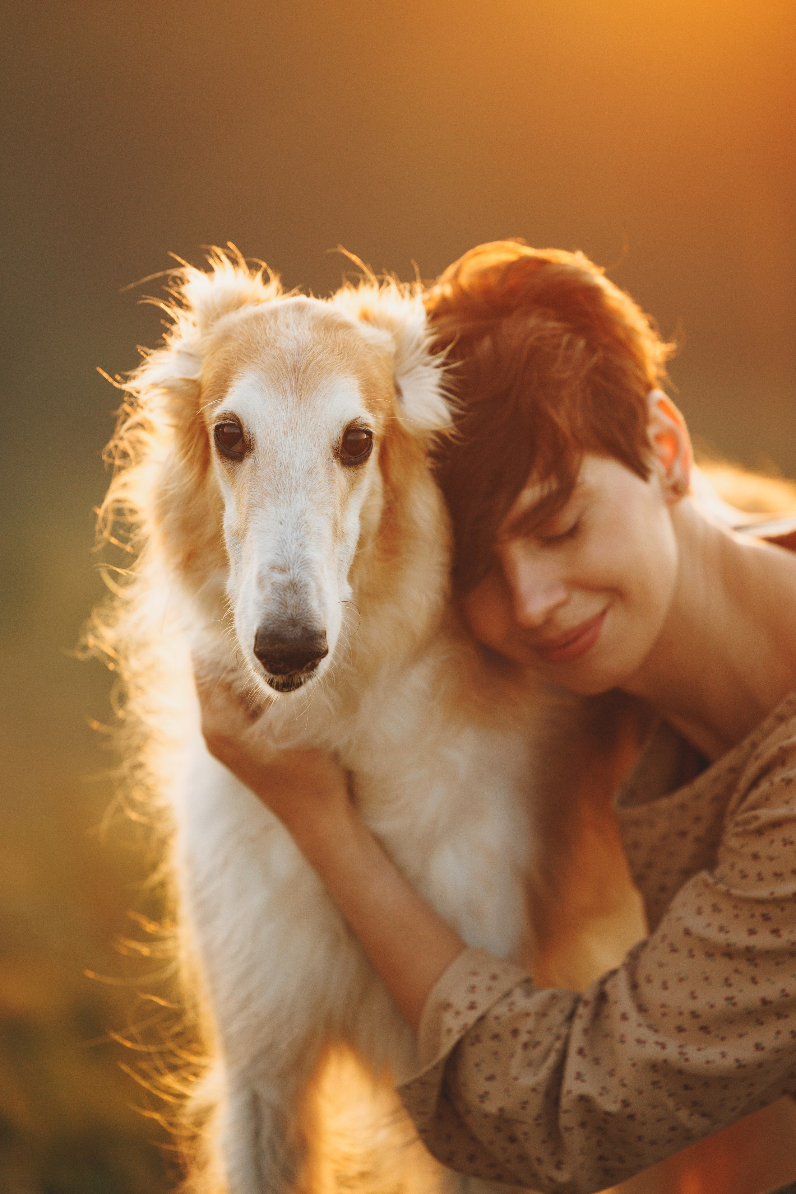 Сергей, Оксана и Жара. Фотограф анималист Осипчикова Мария