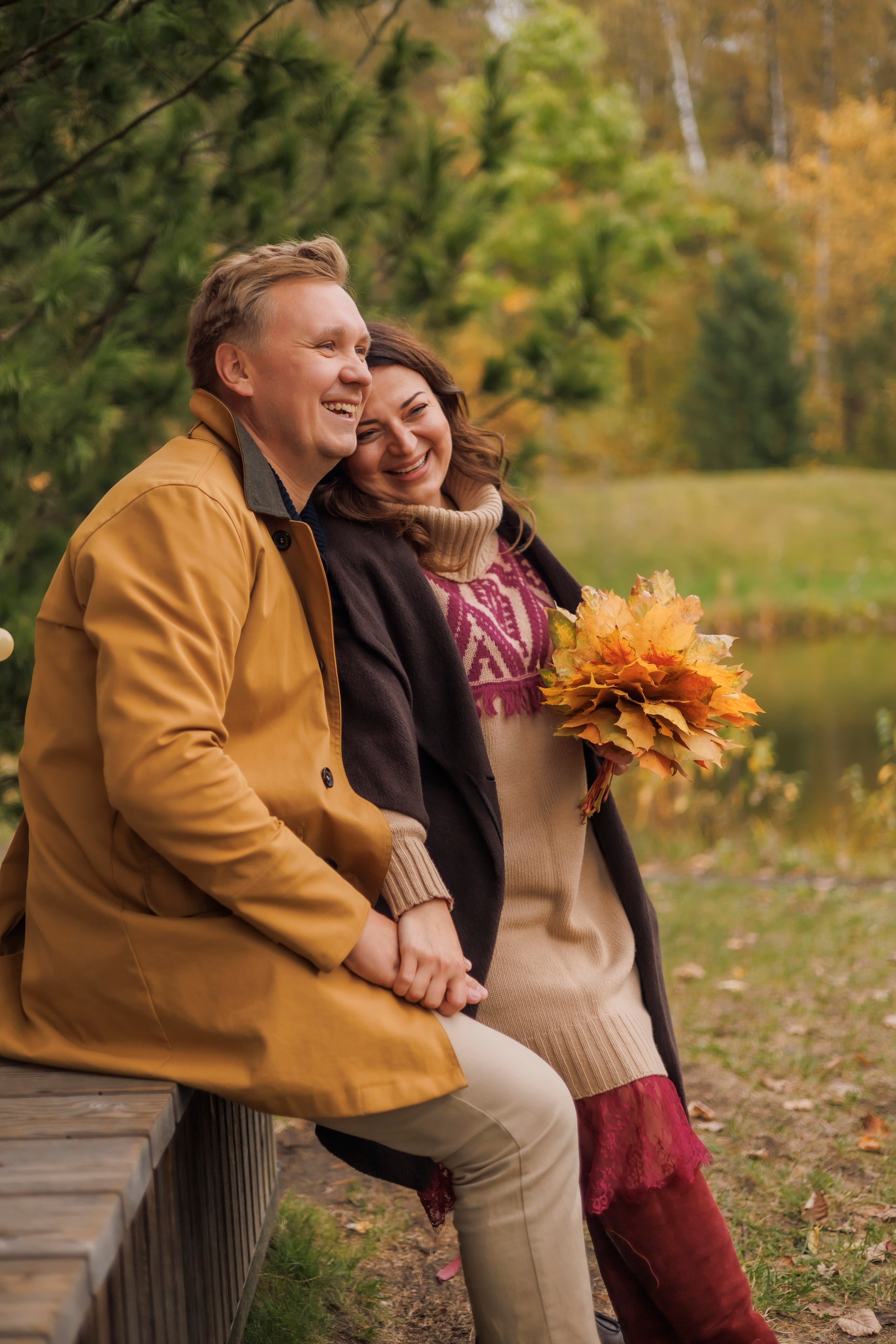 Осень в Мещерском парке. Женский и семейный фотограф в Москве и Московской области Наталья Минт