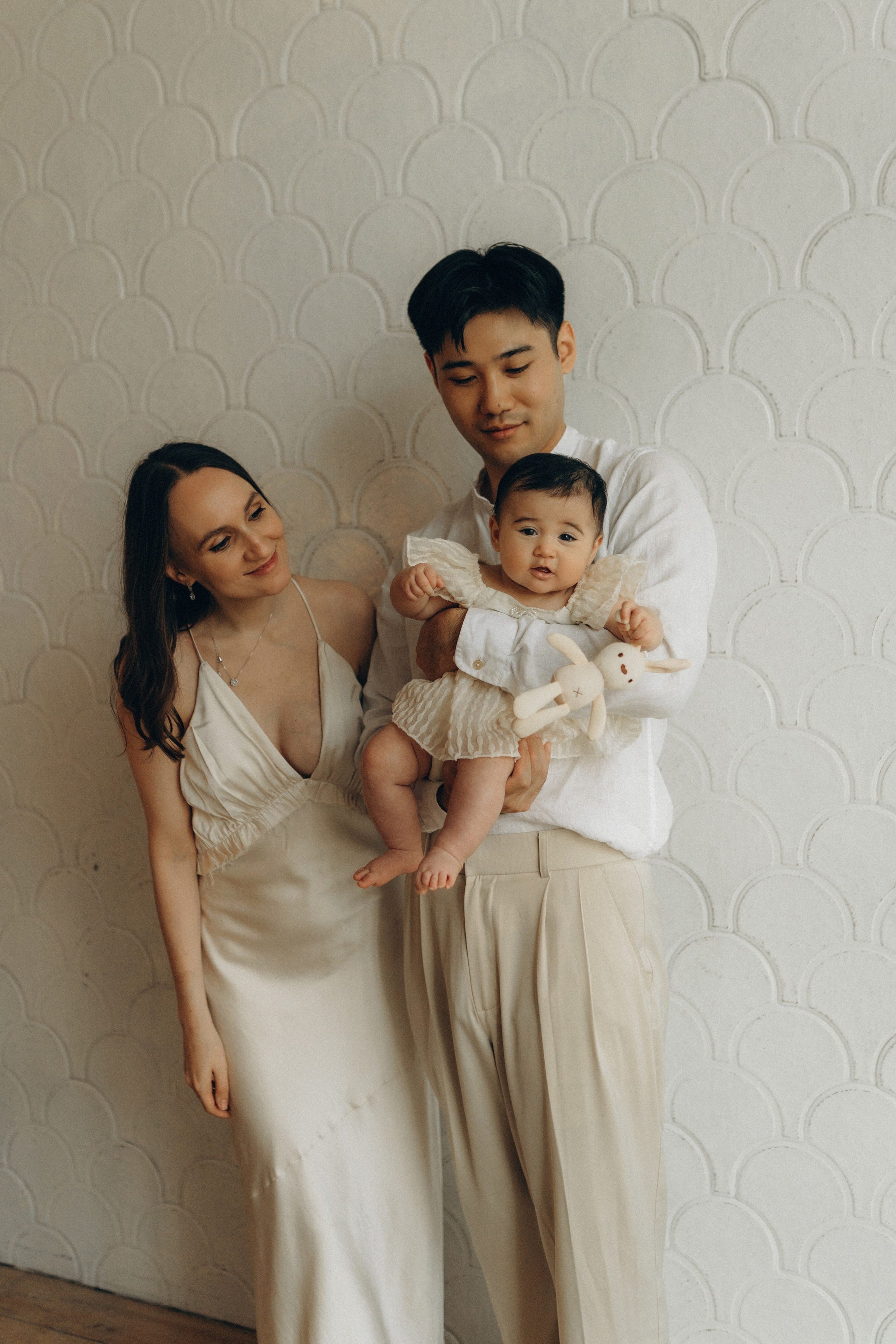 Малышка Нина и родители. Семейный lifestyle фотограф в Москве Рената Рафикова