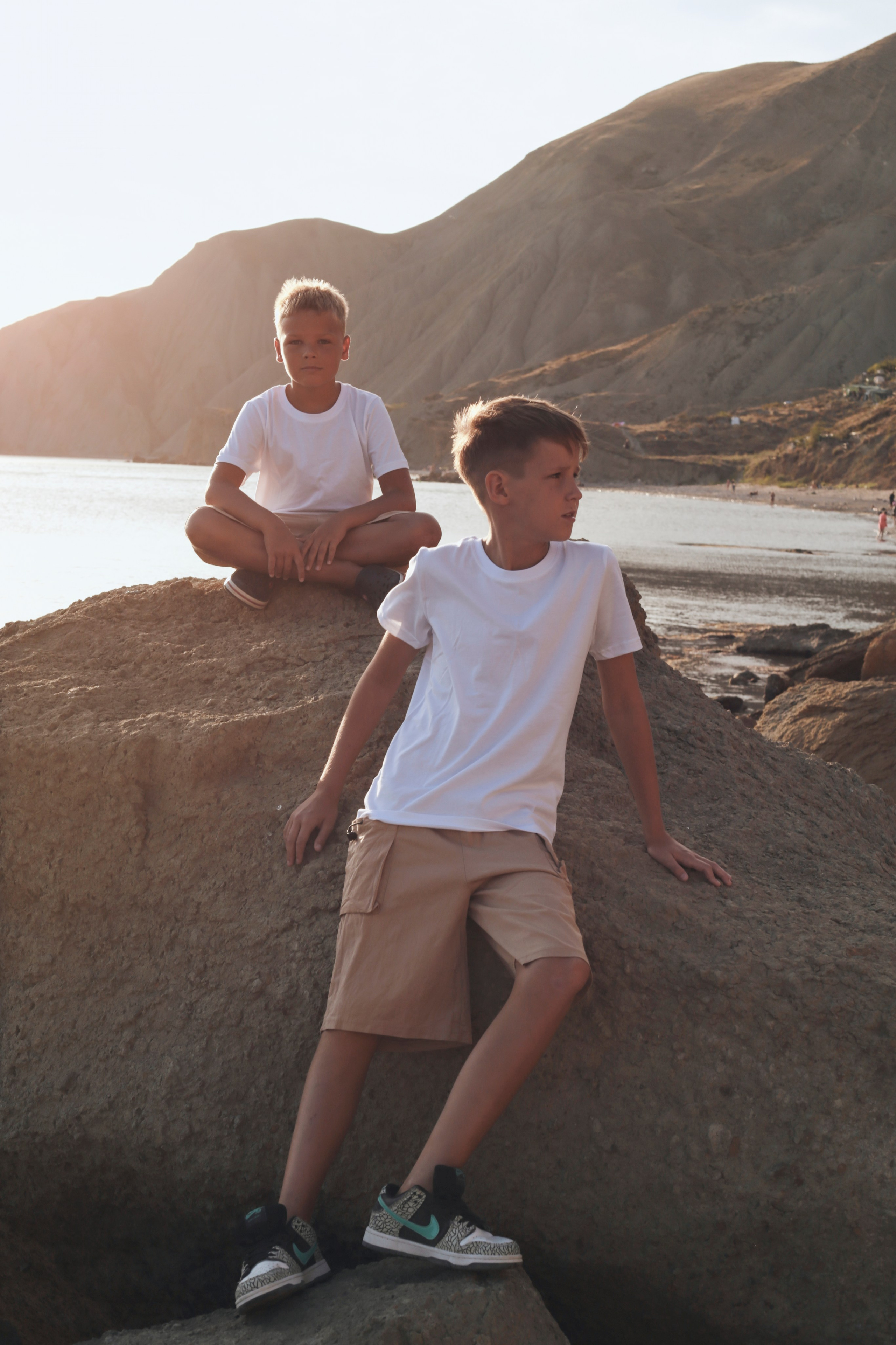 Семейная |Ира и сыновья. Семейный фотограф в Феодосии и по Крыму Брежнева Алла