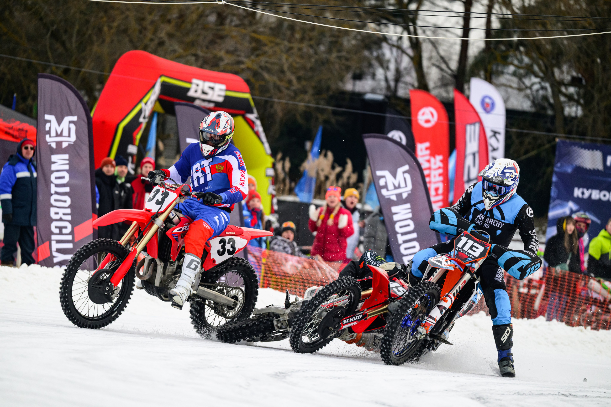 КУБОК МФР по мотокроссу на льду MX-SPEEDWAY, Анархия Рейсинг, Анатолий Ушаков, Мотокросс, Спидвей, Мотогонки, фотограф Антон Медведев, icoguar, Крылатское