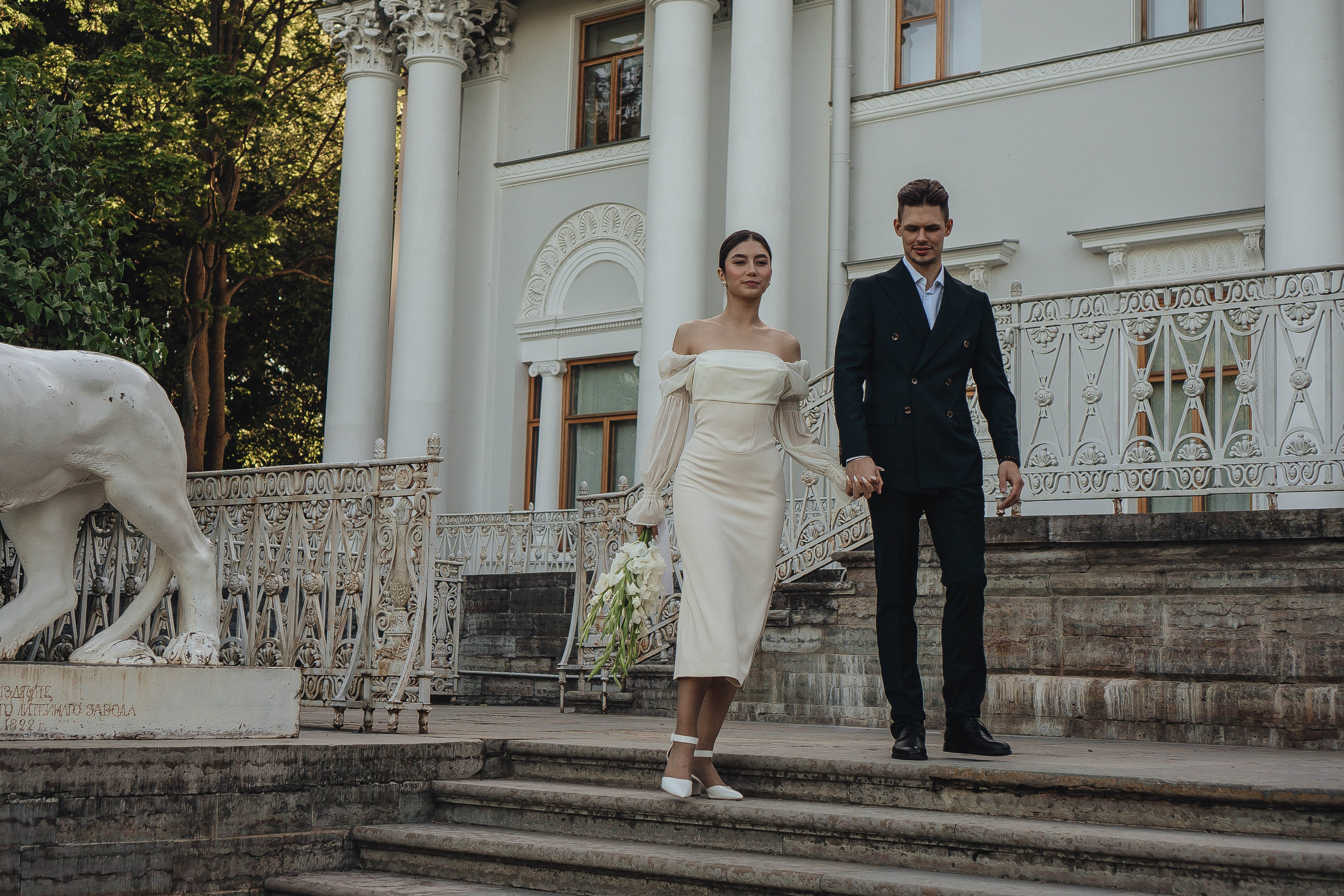 СВАДЕБНАЯ СЬЕМКА НА РАССВЕТЕ НА ЕЛАГИНОМ ОСТОРОВЕ. Профессиональный фотограф, Санкт-Петербург — Виктория Богомолова