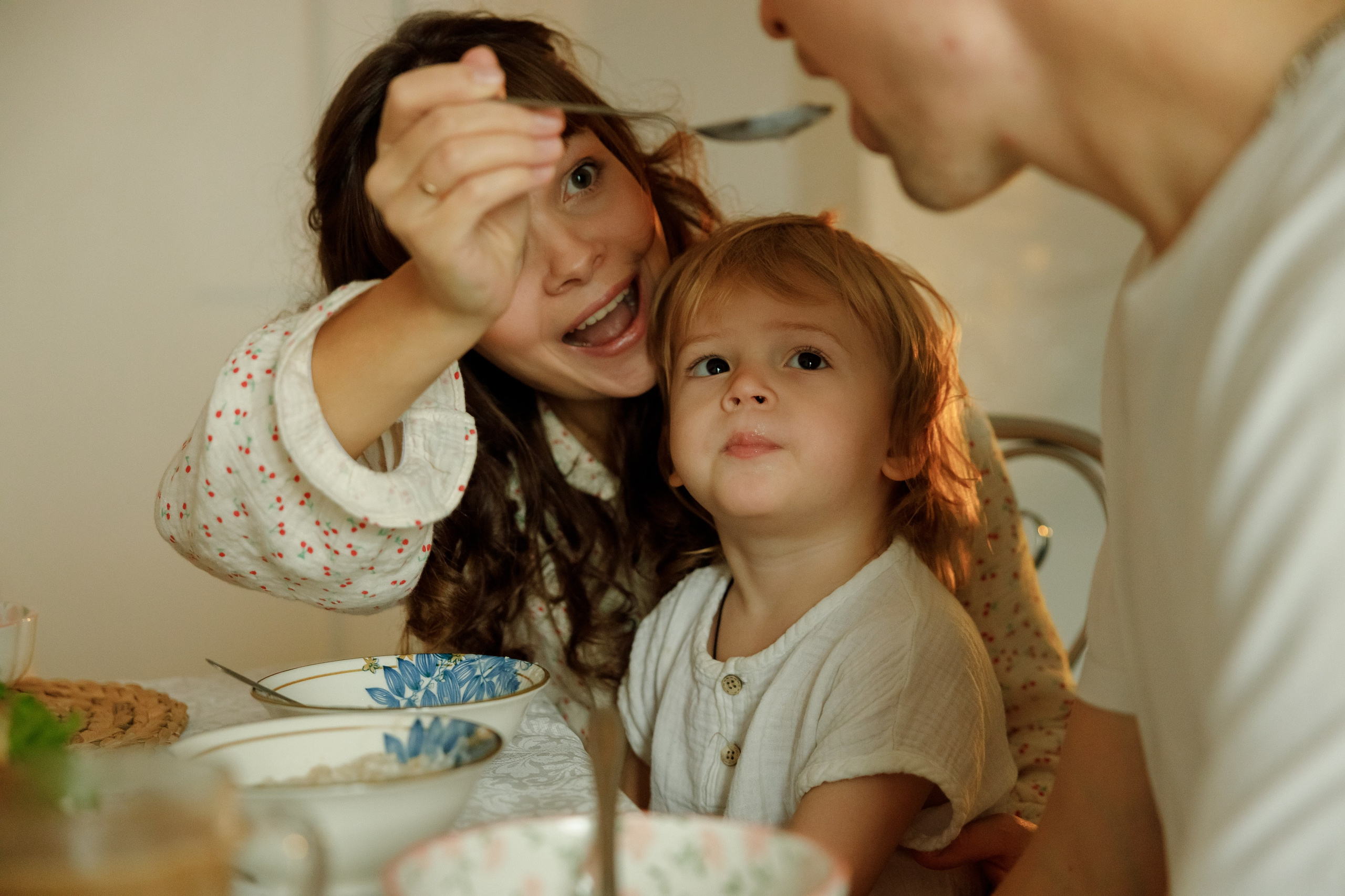 Домашняя семейная съёмка. Фотограф Москва