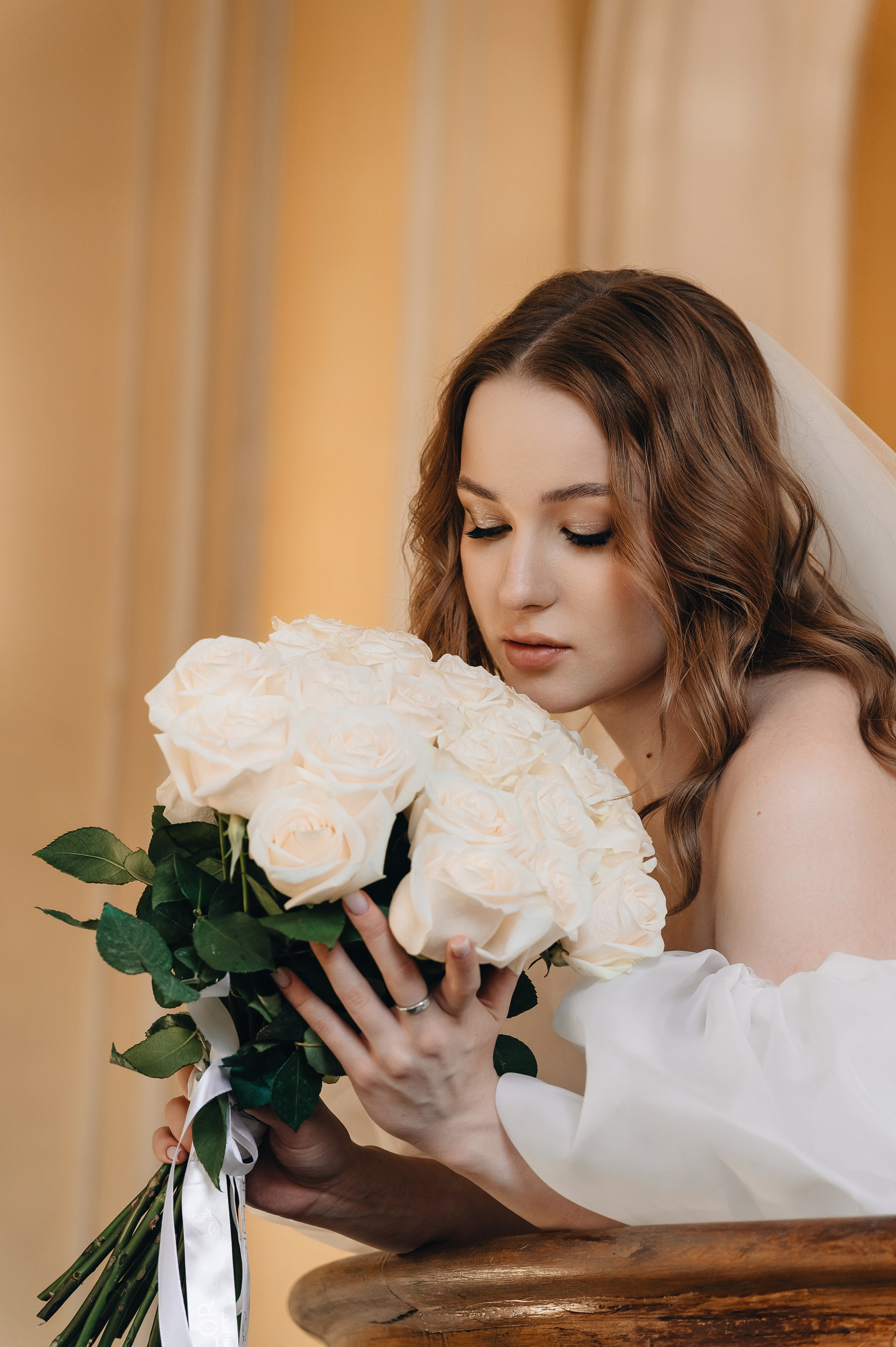 Свадебная фотосессия в библиотеке им. Пушкина. Портретный фотограф Москва Светлана Кашура