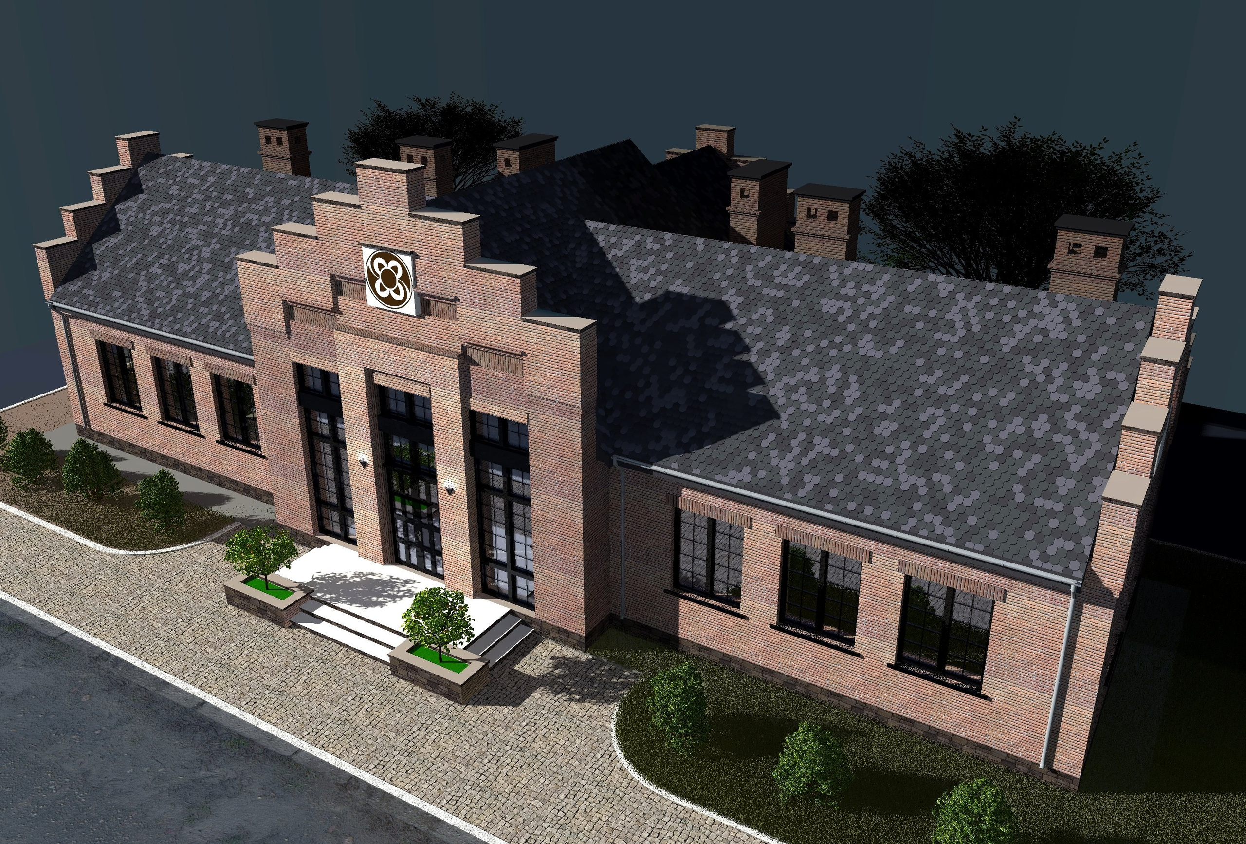 2019. Винодельня. с. Юровка. Архитектурное проектирование и дизайн интерьеров. г. Анапа