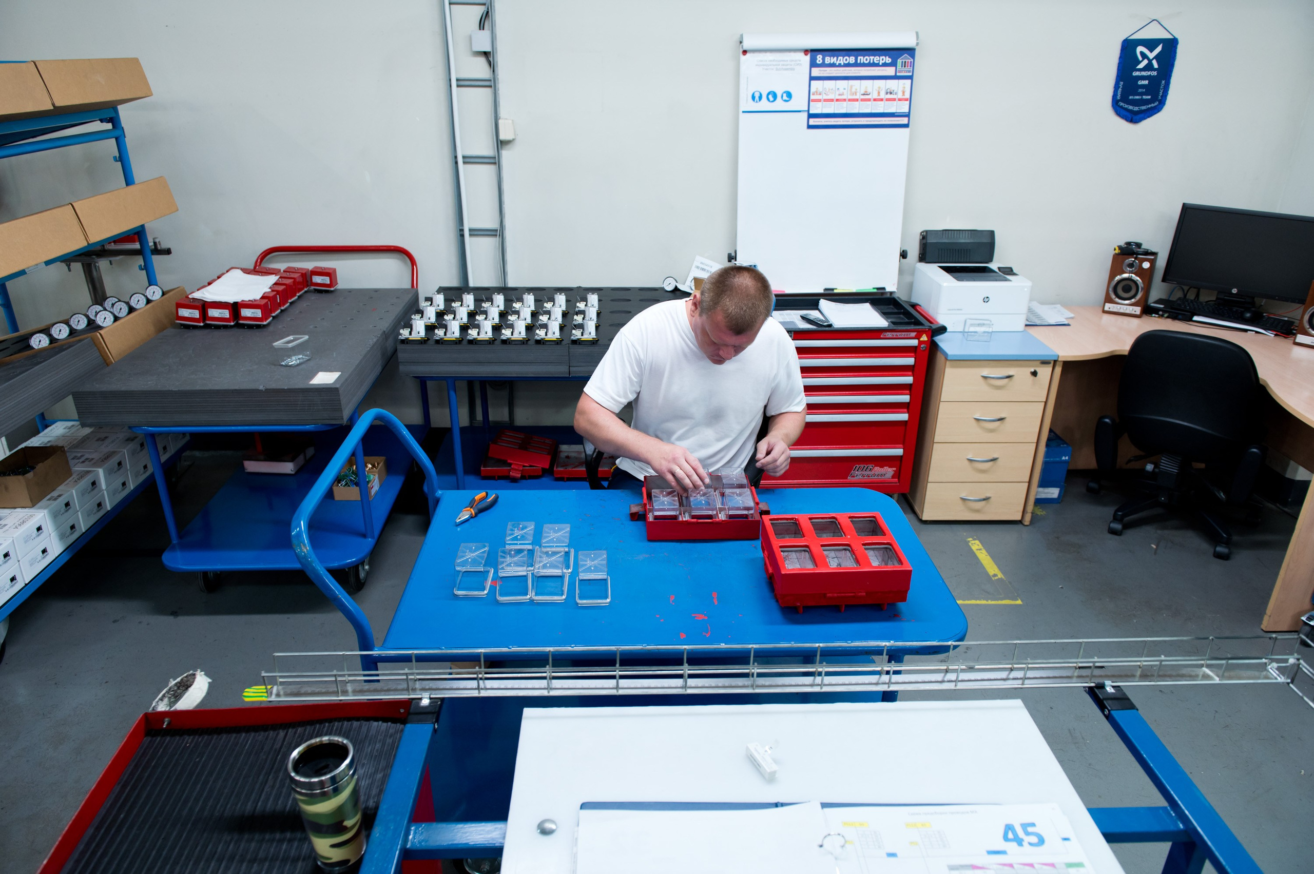 Производство Grundfos. Репортажный фотограф и видеограф Слава Думчев. Тимбилдинги, отчетники, корпоративы