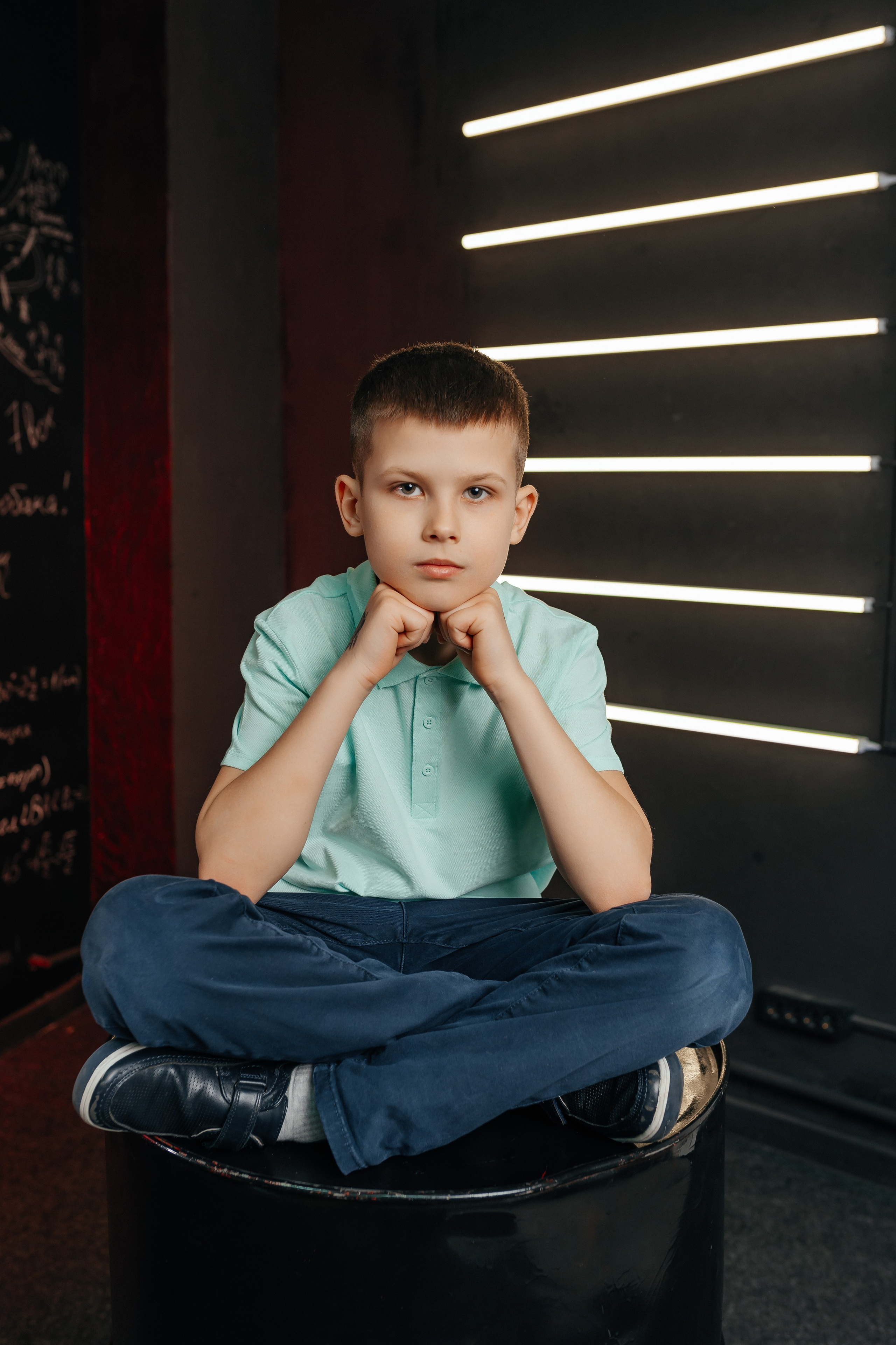 В студии. 4 класс. Фотограф Ким Наталья в Красноярске