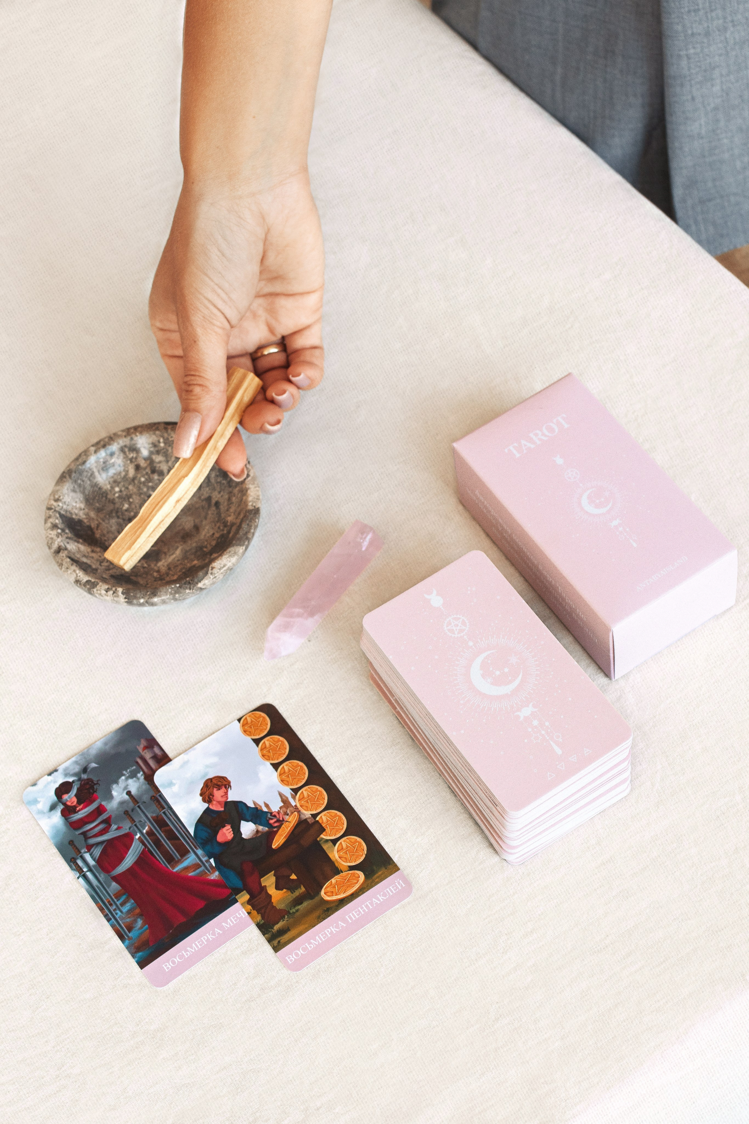 Карты Таро: съемка для маркетплейсов. Anushikcreates
