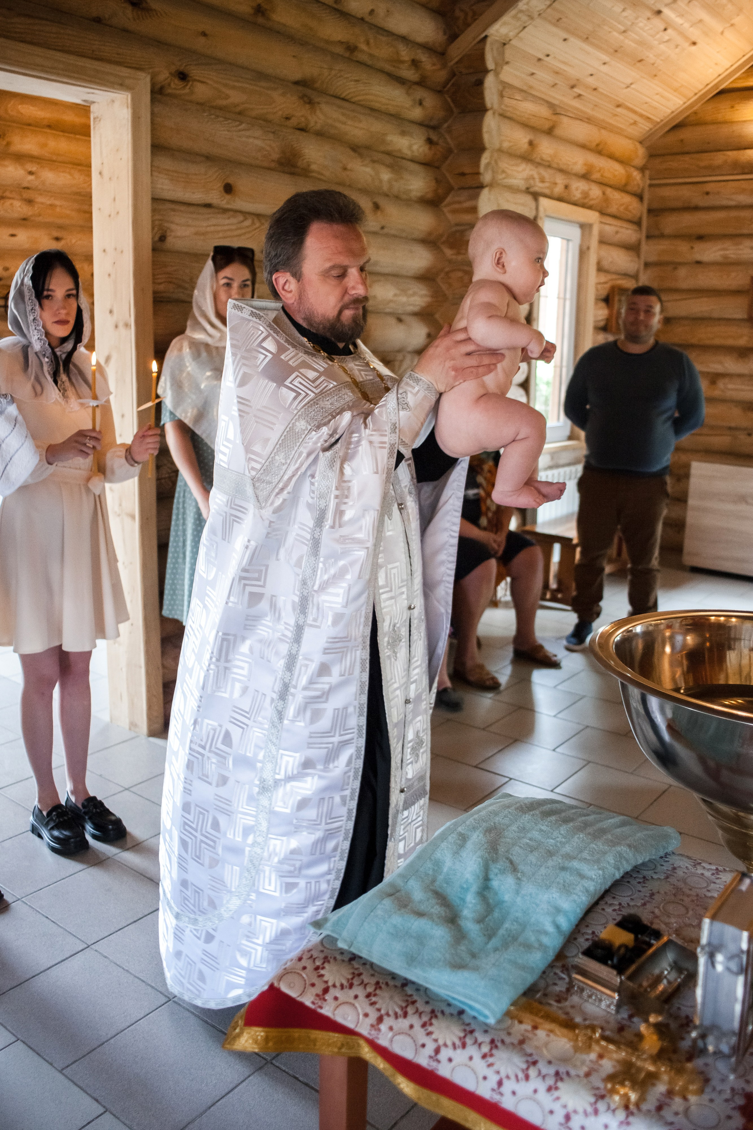 Таинство Крещения Матвея. Портретный, семейный, свадебный фотограф в Брянске Маргарита Василькова