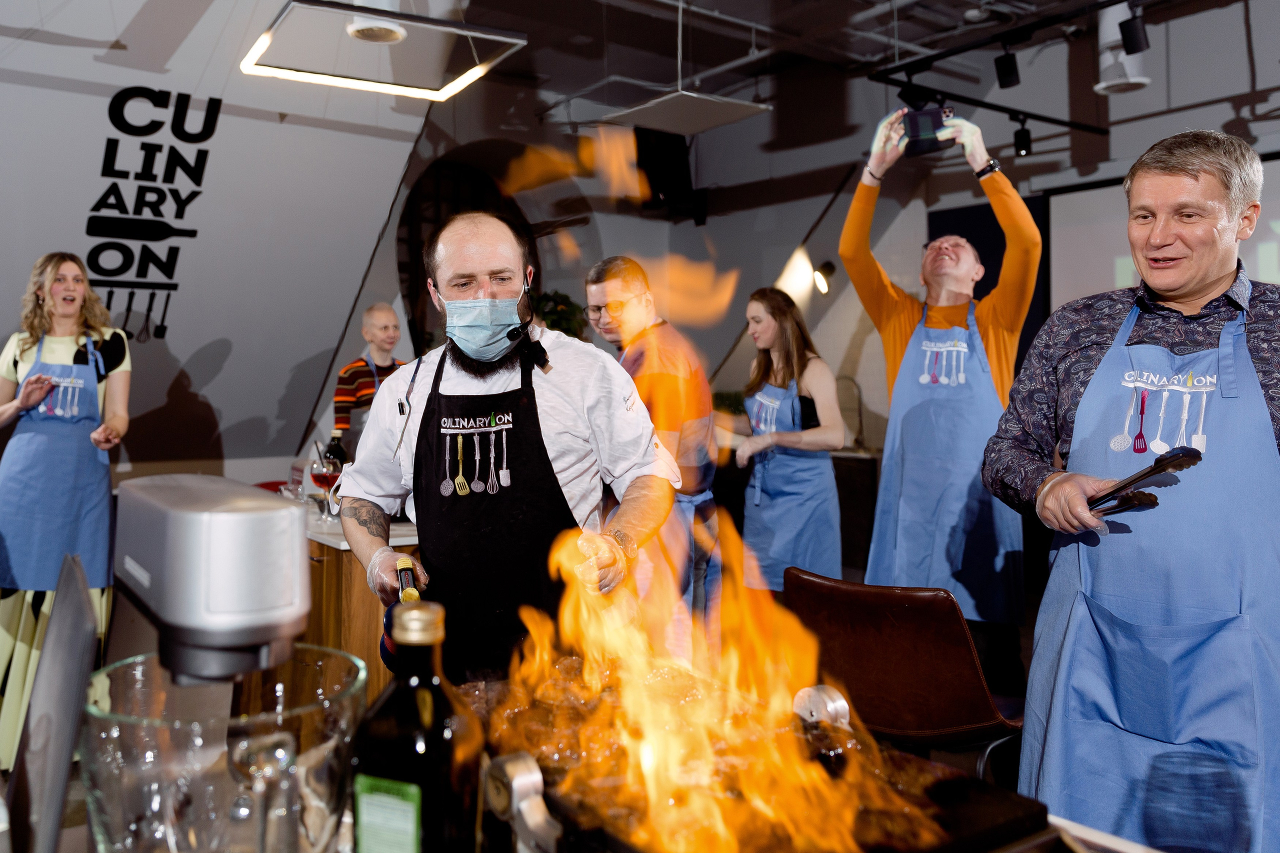 Кулинарная студия. Репортаж. Свадебный фотограф в Санкт-Петербурге Павел Резниченко