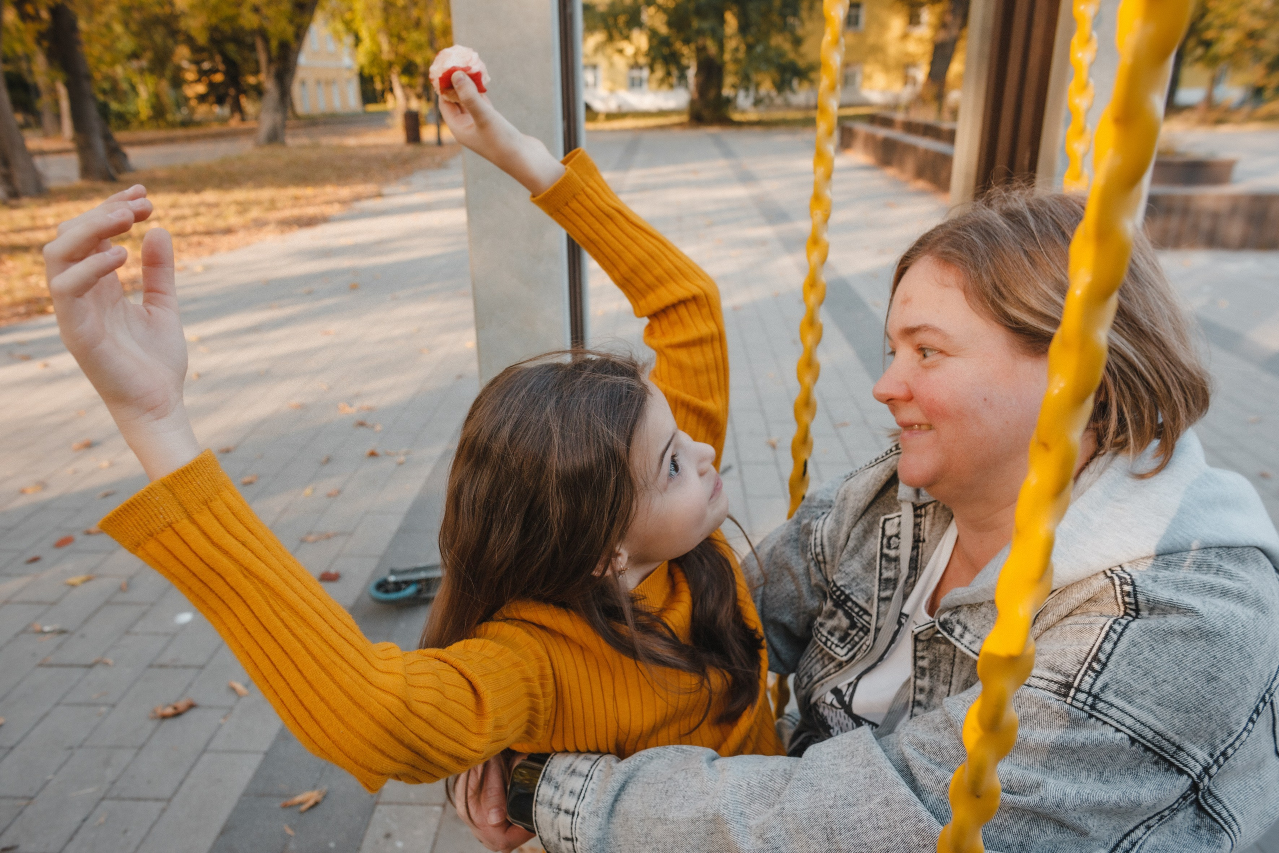 Осенний детский портрет (прогулка). Портретный и репортажный фотограф в Москве, Ольга Ларема