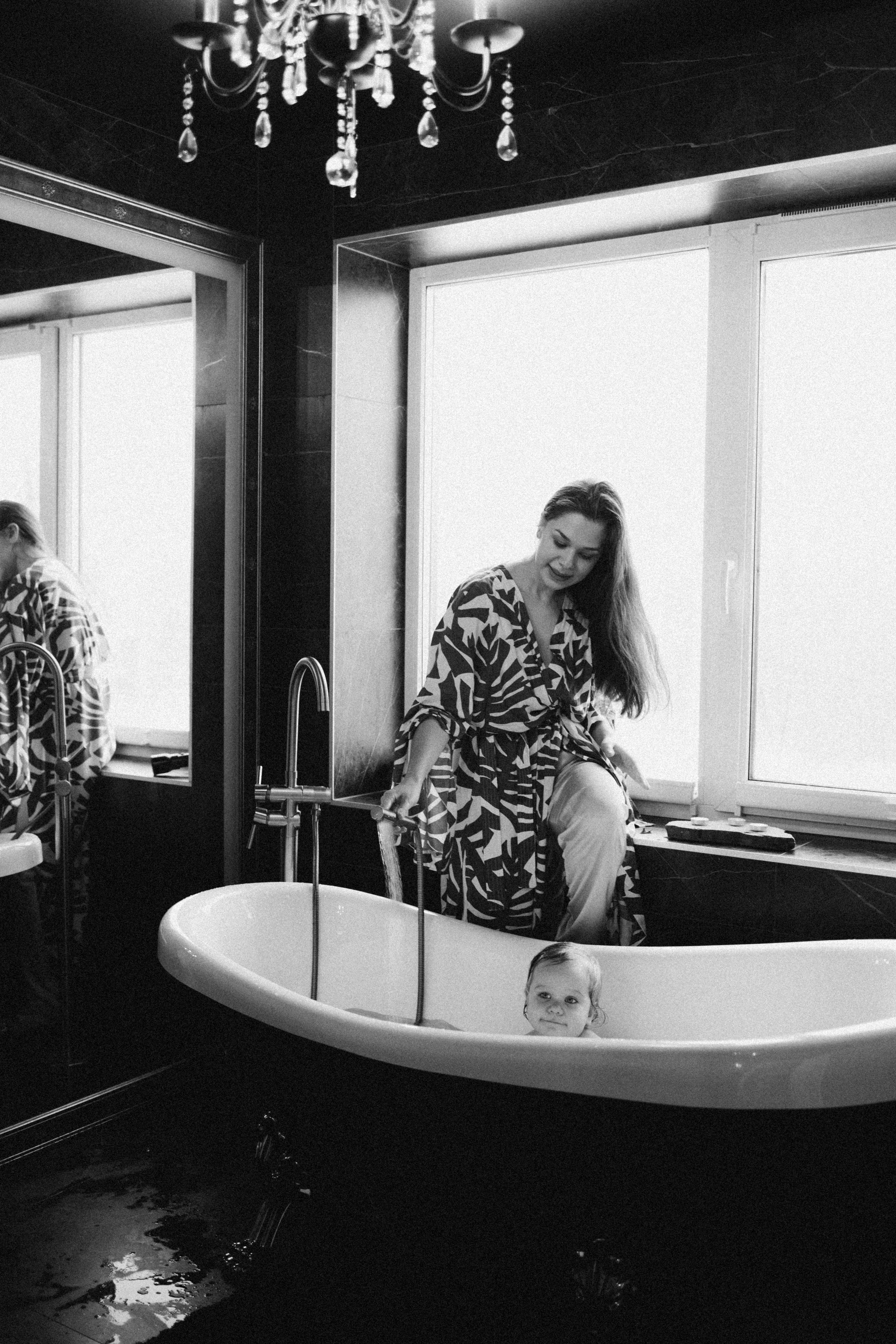 Купание в ванной. Фотограф Петрозаводск/СПБ