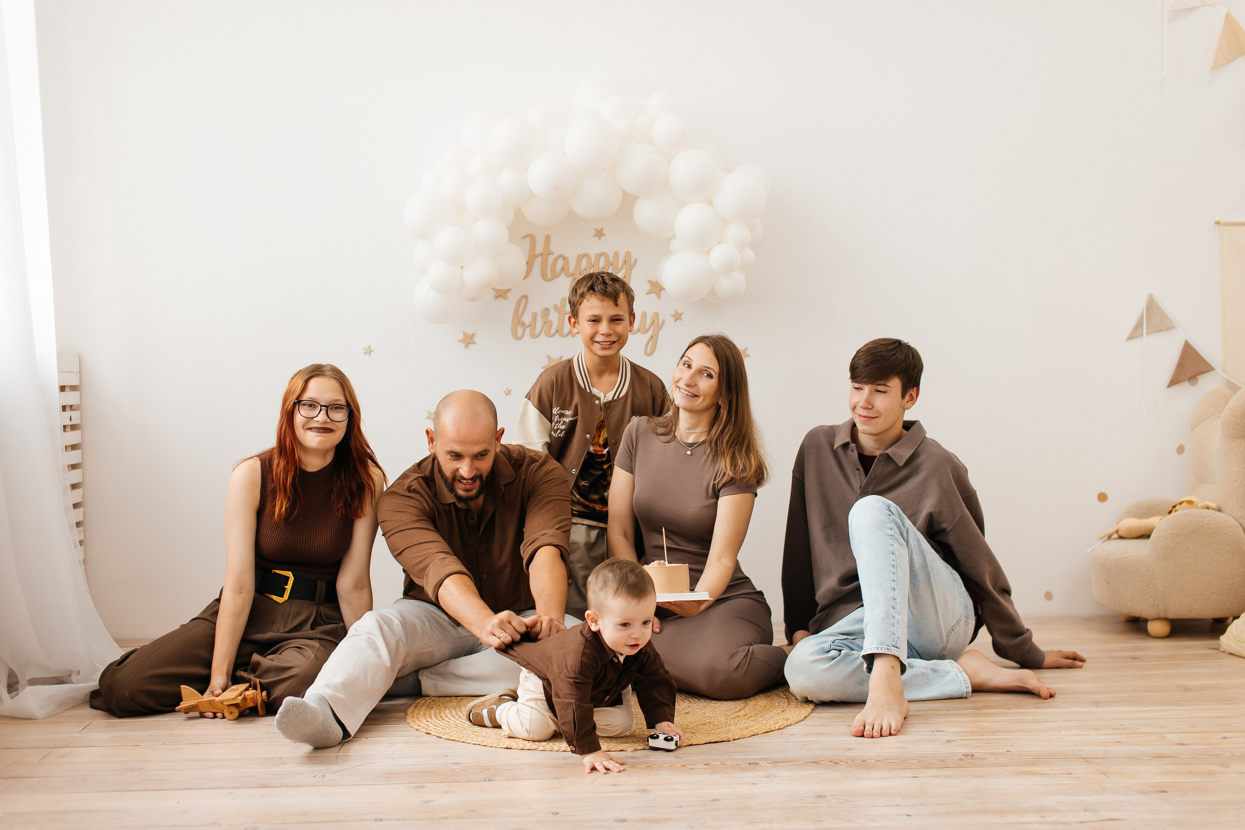 Серёже 1 годик. Свадебный и семейный фотограф в Санкт-Петербурге