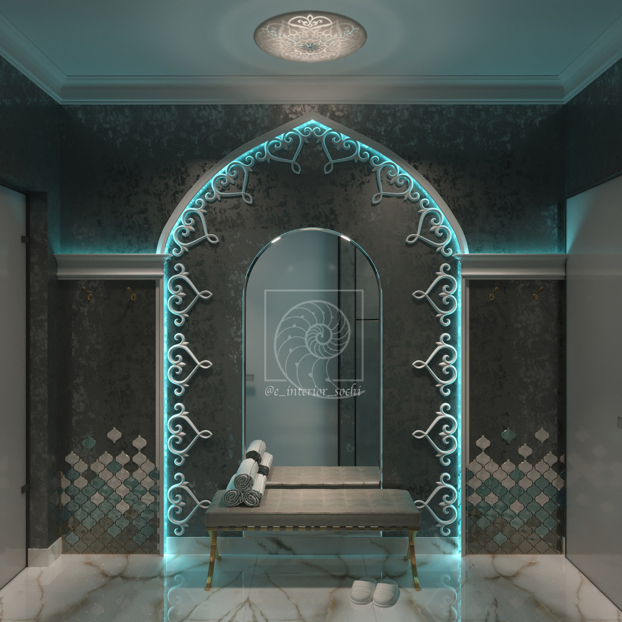 SPA_SONATA. Дизайн интерьера Евгения Тисленко