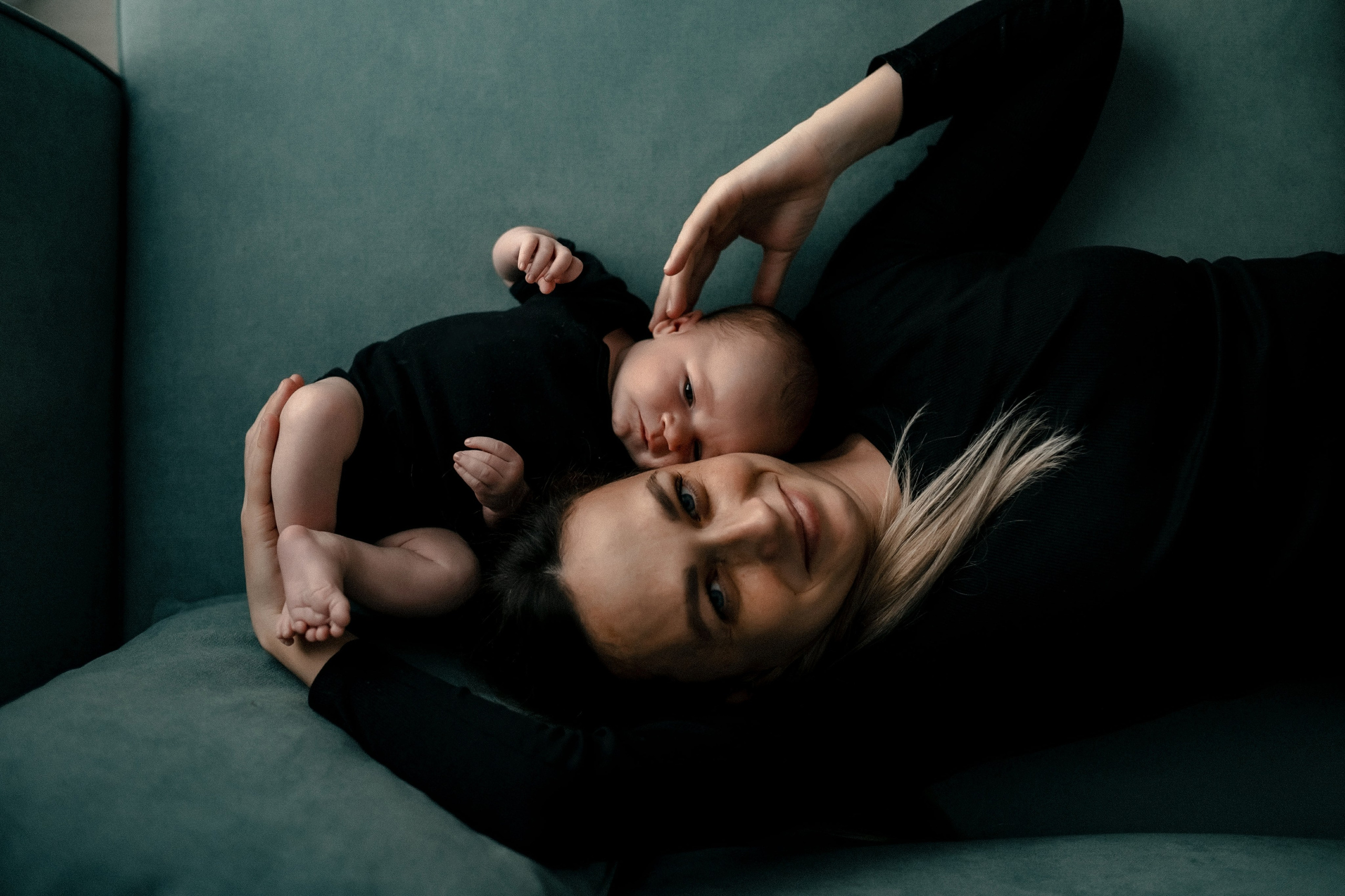 Домашняя. Крошке Ванечке 3 недельки. Фотограф Котова Валентина