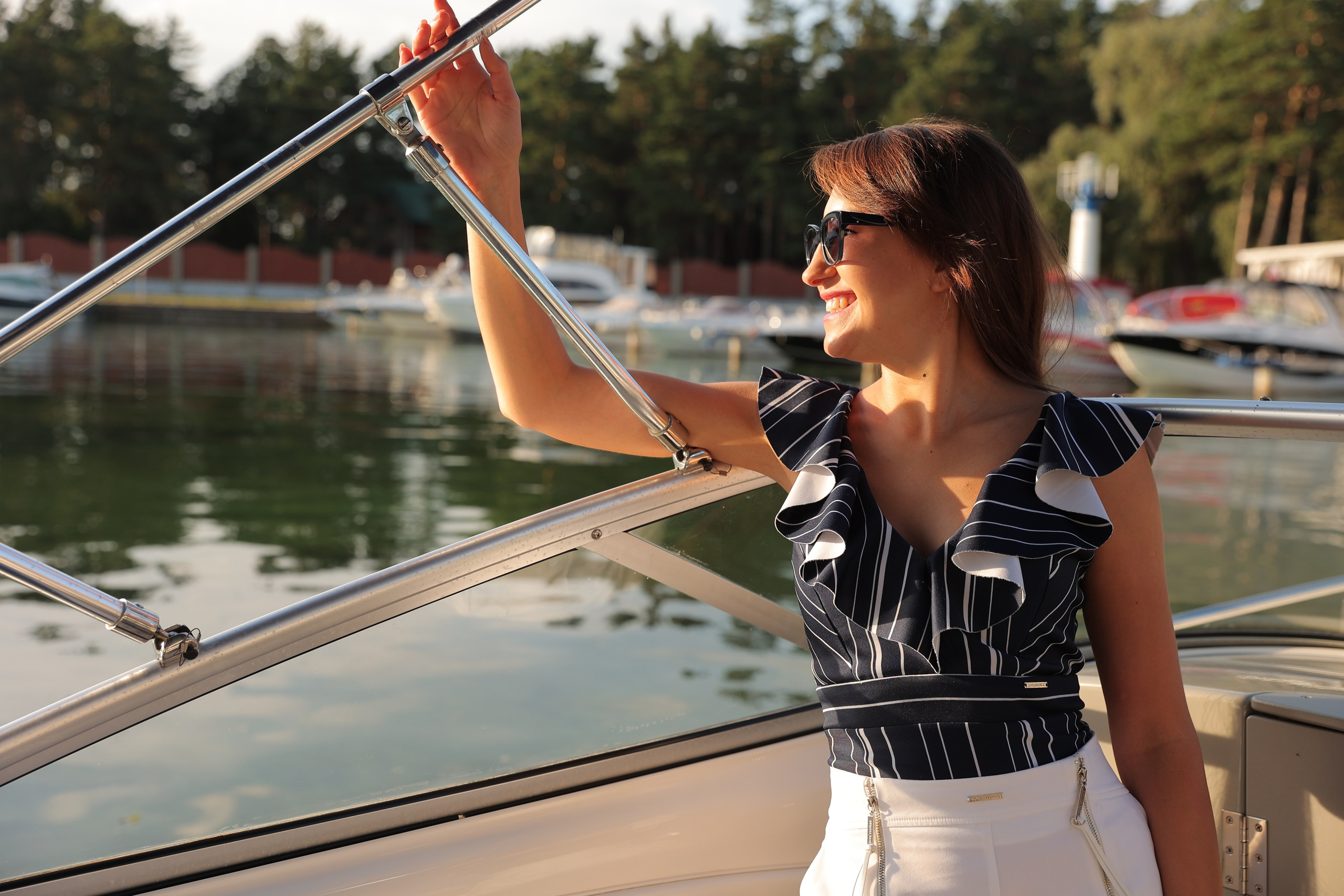 Прогулка на катере август 2024. Фотограф Алина Ионычева в Новосибирске