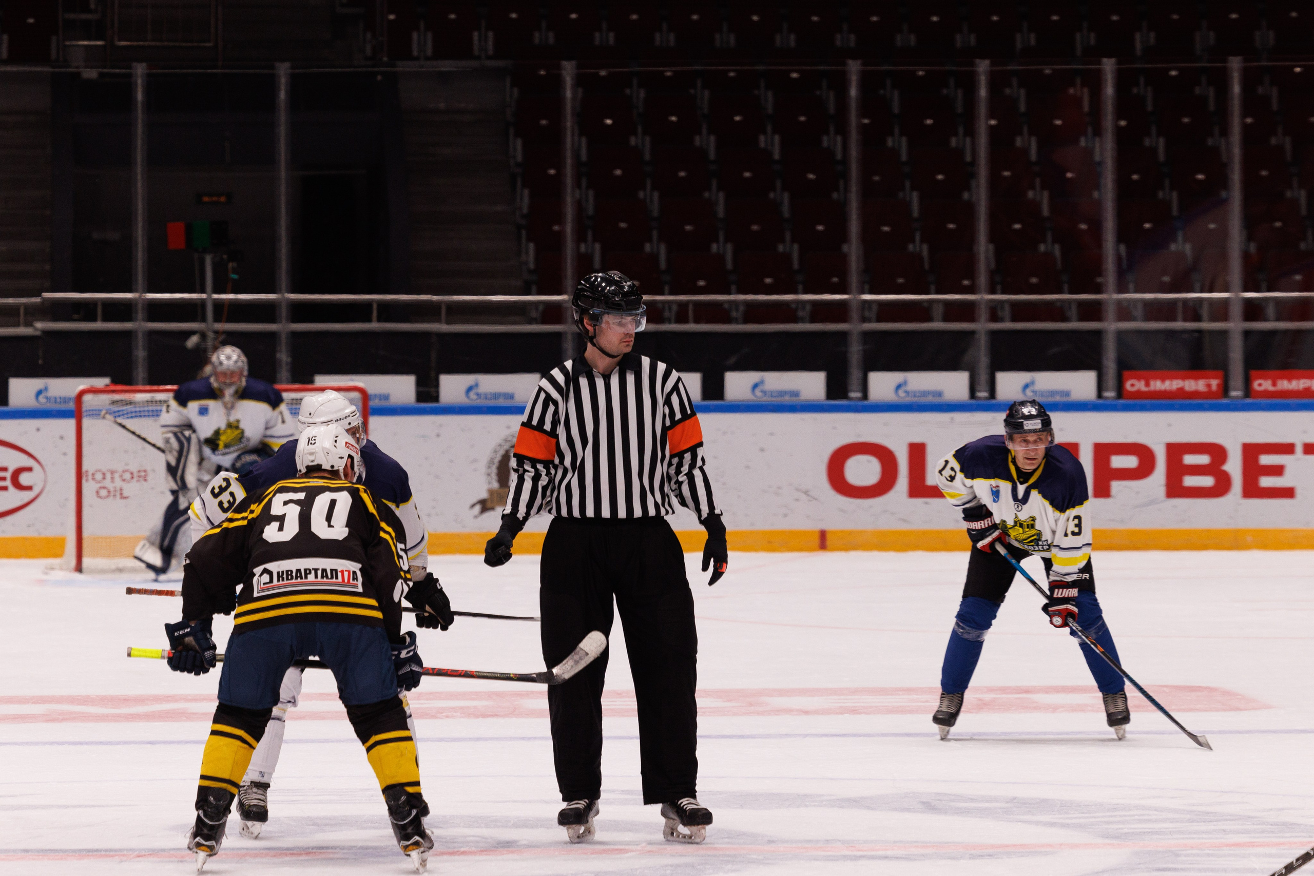 НХЛ (40+) Ижорец — Бульдозер 4-6. Фотограф Александр Заломаев