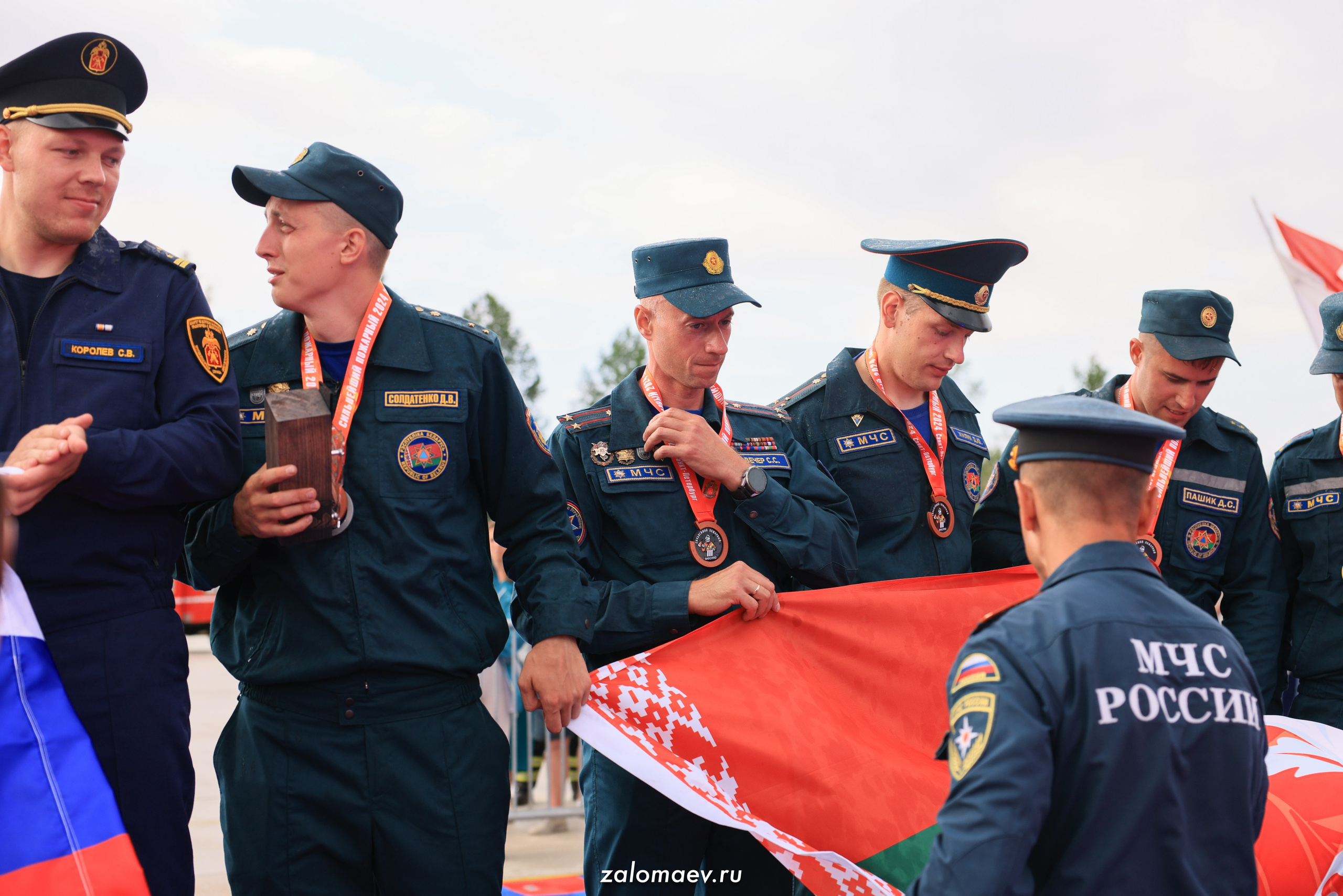 Сильнейший пожарный. Фотограф Александр Заломаев