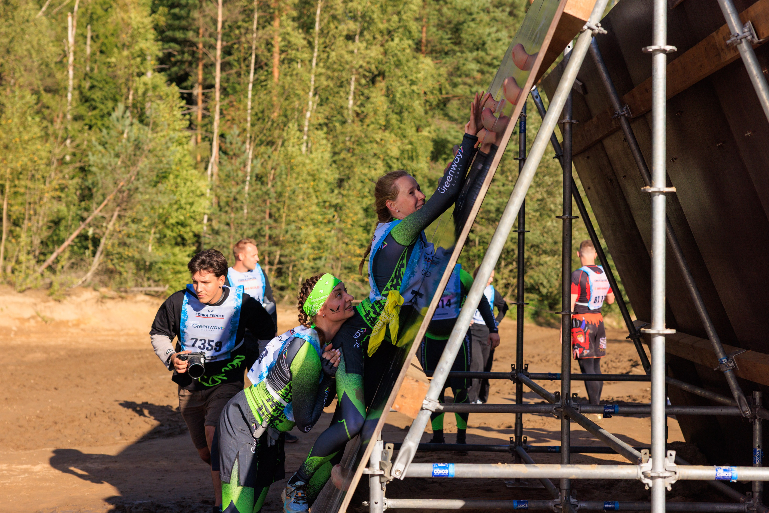 Гонка героев Greenway Global забег первый. Фотограф Александр Заломаев