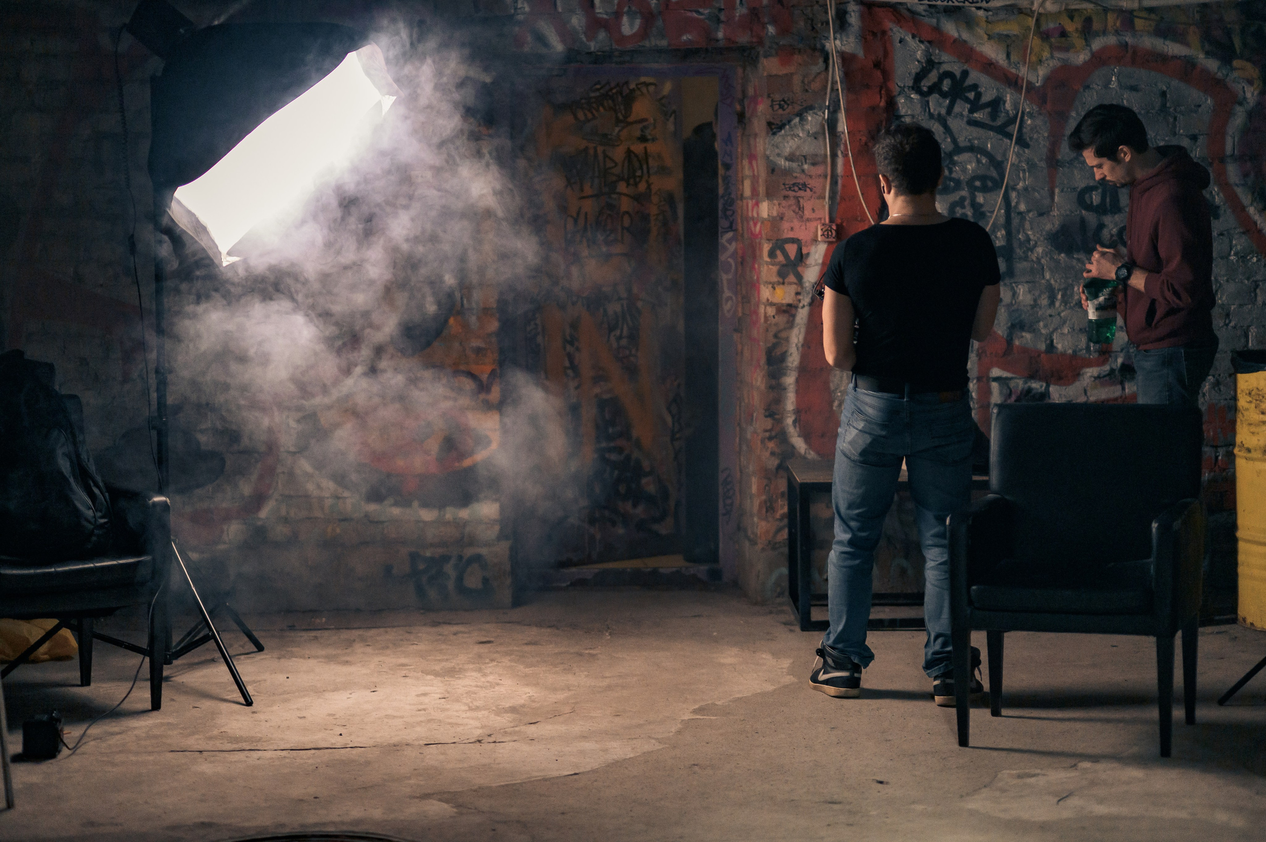 Съёмка клипа TapUp Band. Контент, Портрет, Репортаж в Санкт-Петербурге. Логунов Александр