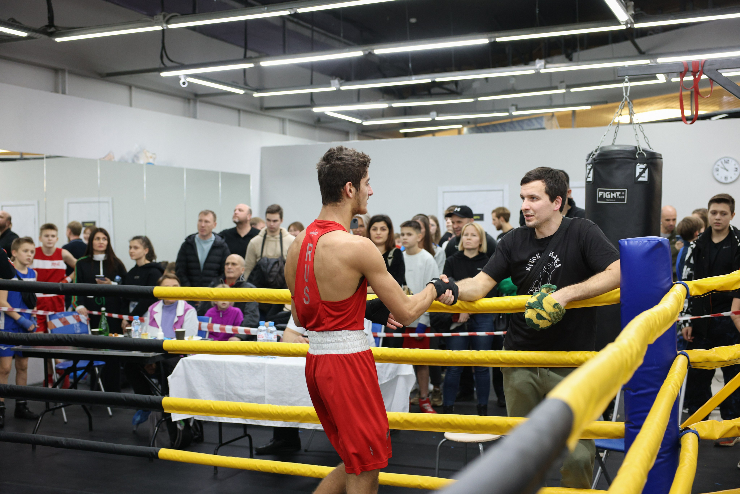 Открытый ринг «кубок ООО «ТЭК НеваСпецТяж». Фотограф Александр Заломаев