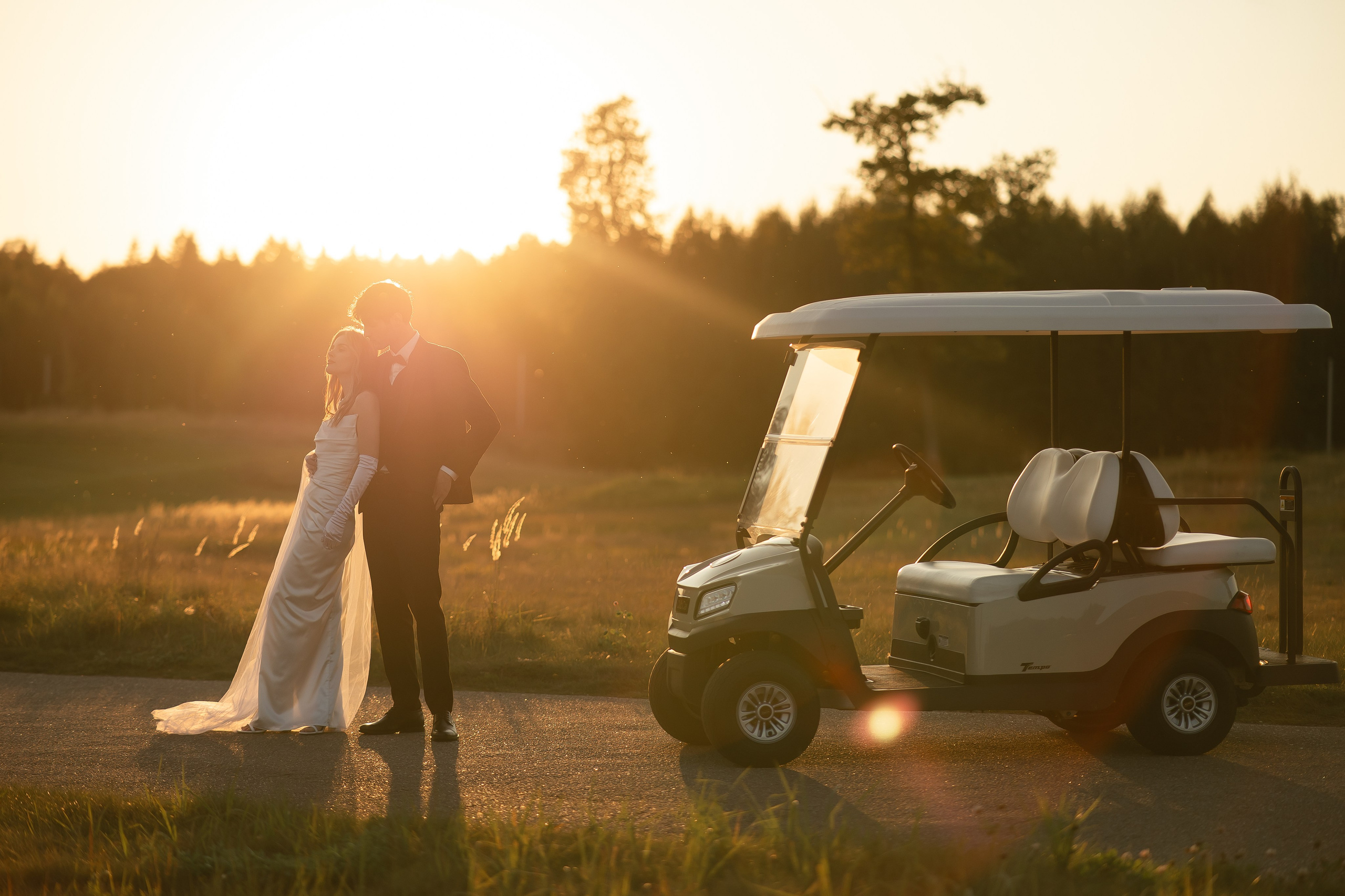 Гольф клуб Ира и Иван. Фотограф в Москве
