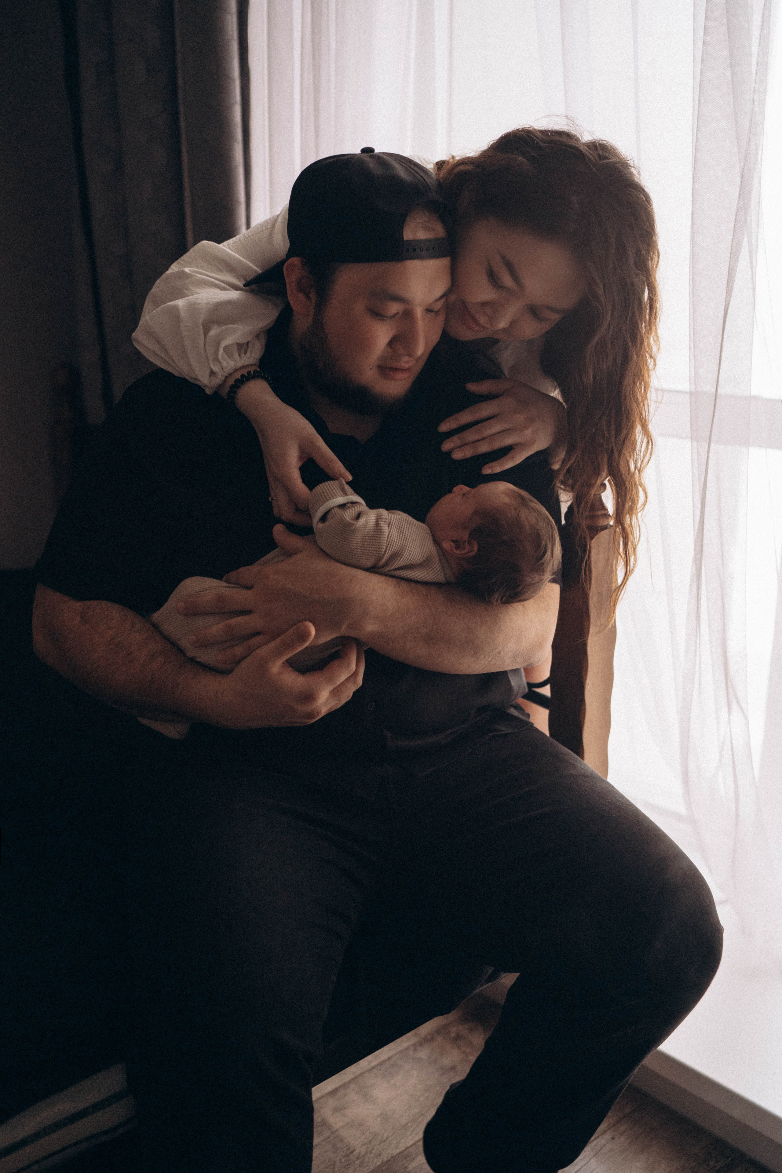 Рустам Айнаш Амир (newborn). Надежда Виховская — семейный фотограф в Астане