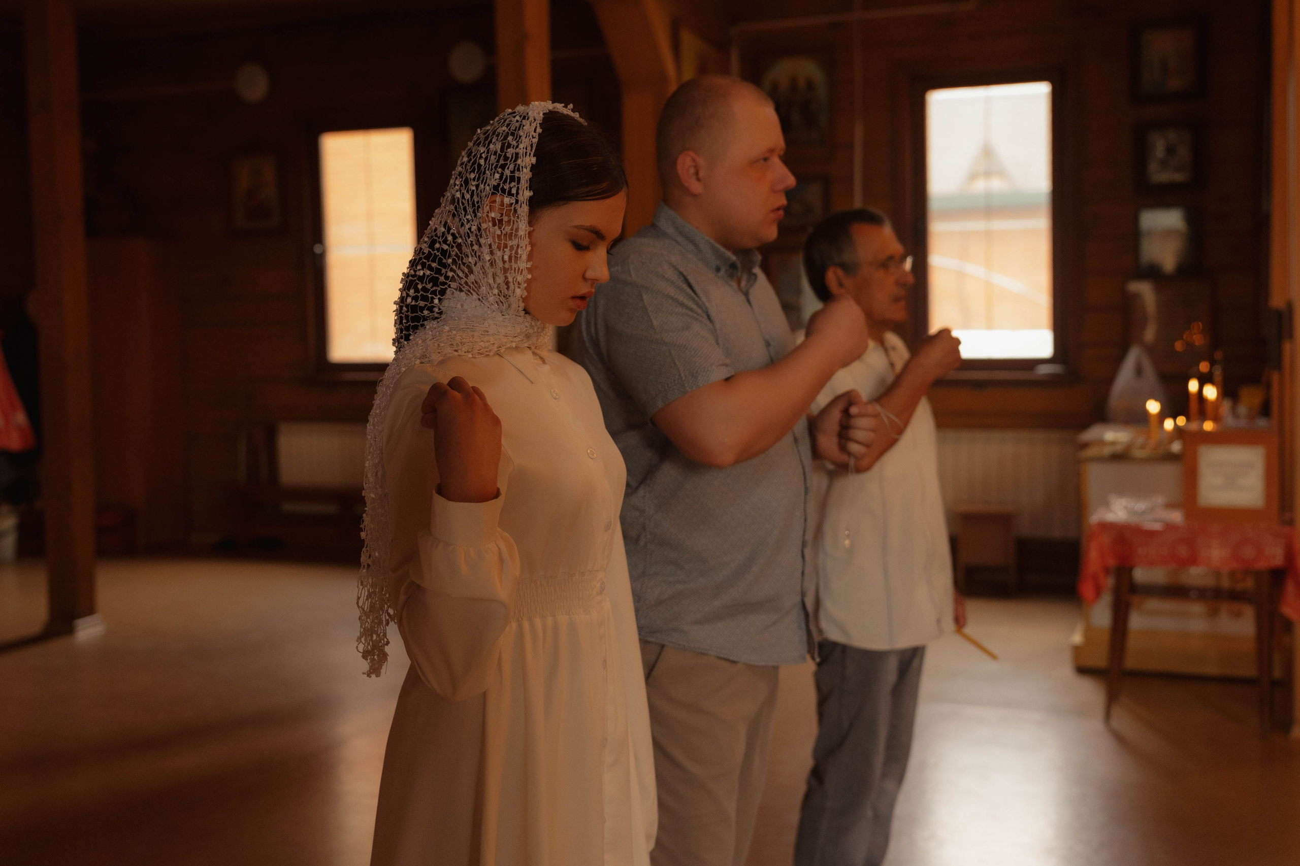 Крещение Любы. Фотограф в Новосибирске Диана Ильиных