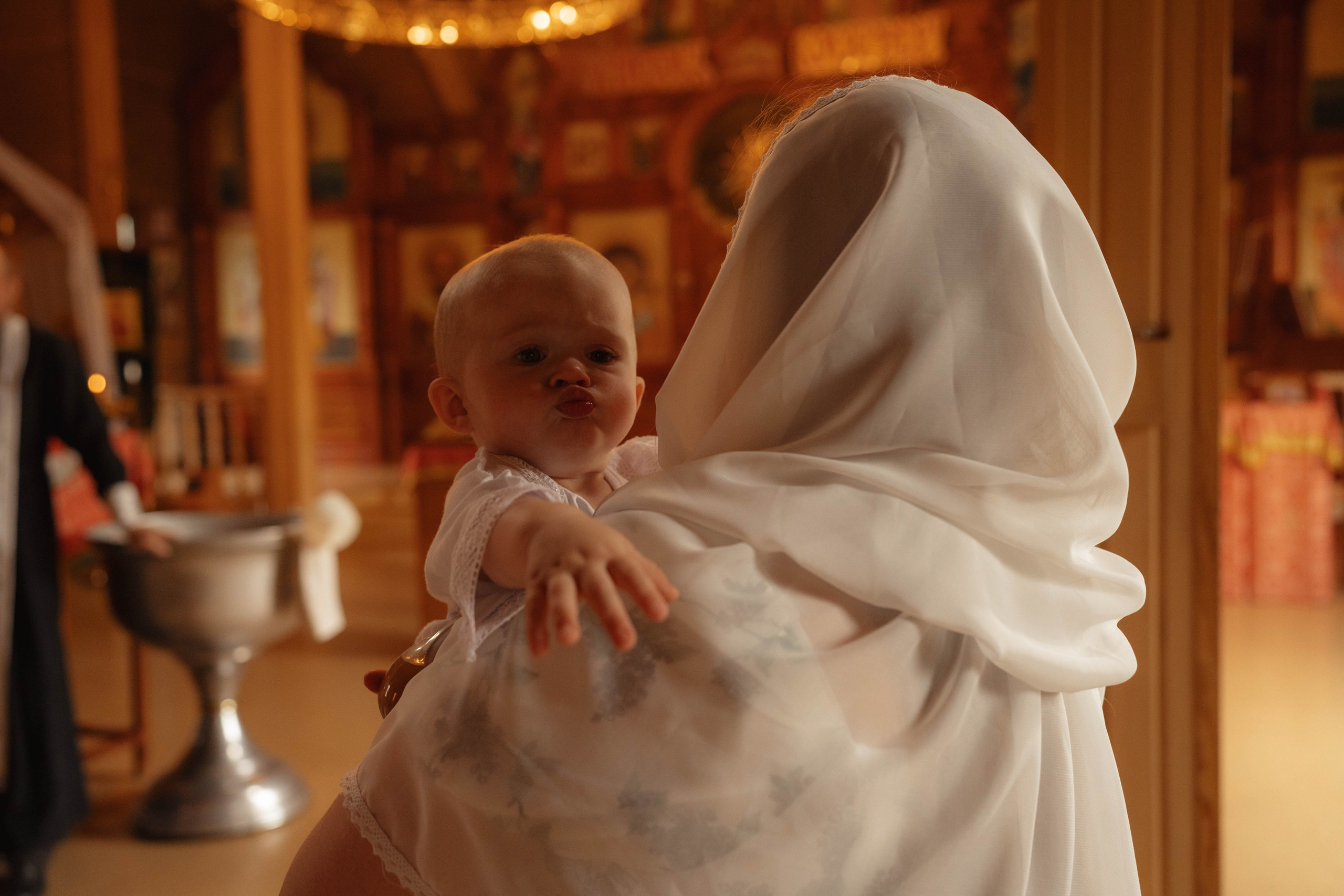 Крещение Любы. Фотограф в Новосибирске Диана Ильиных