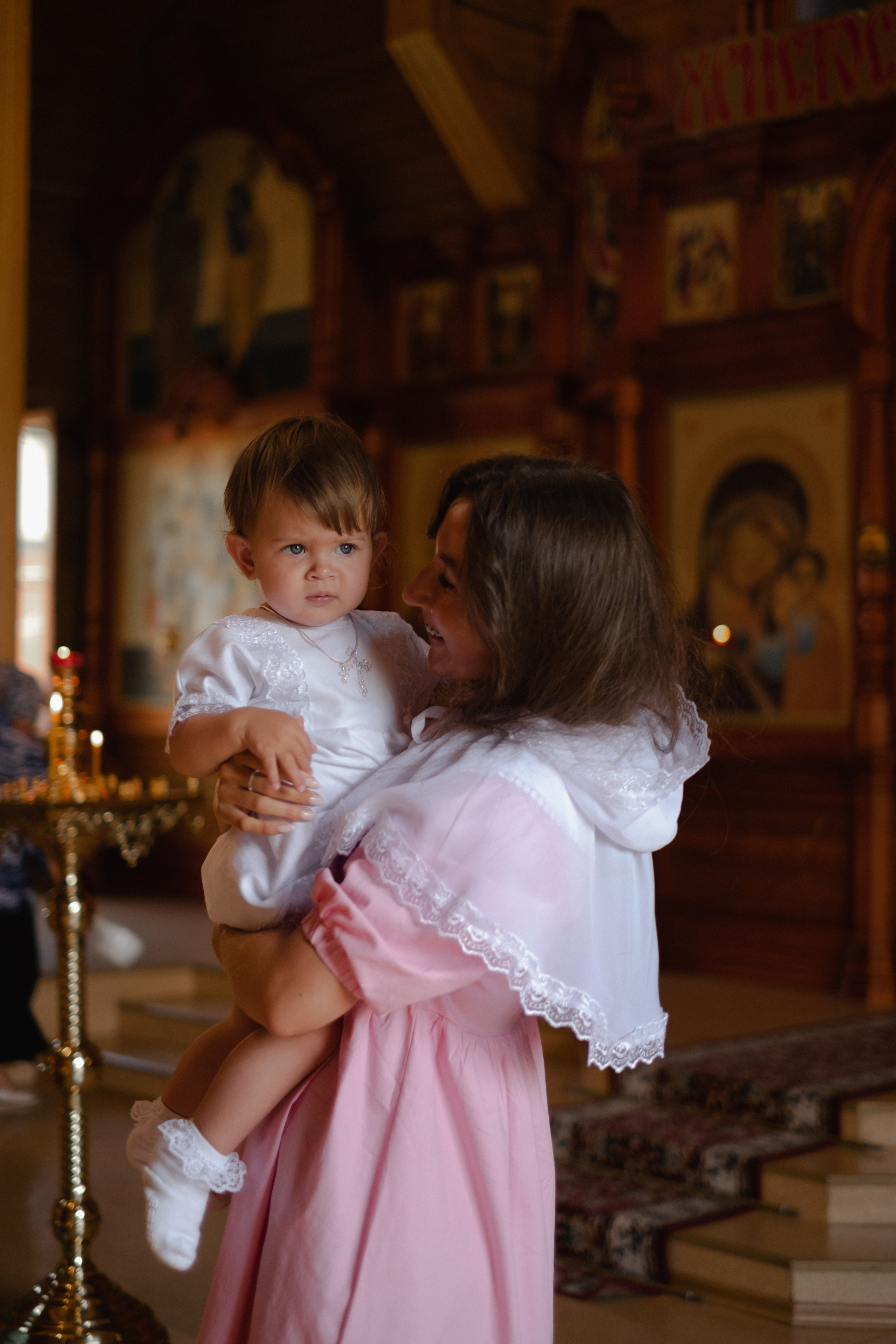 Крещение Таисии. Фотограф в Новосибирске Диана Ильиных