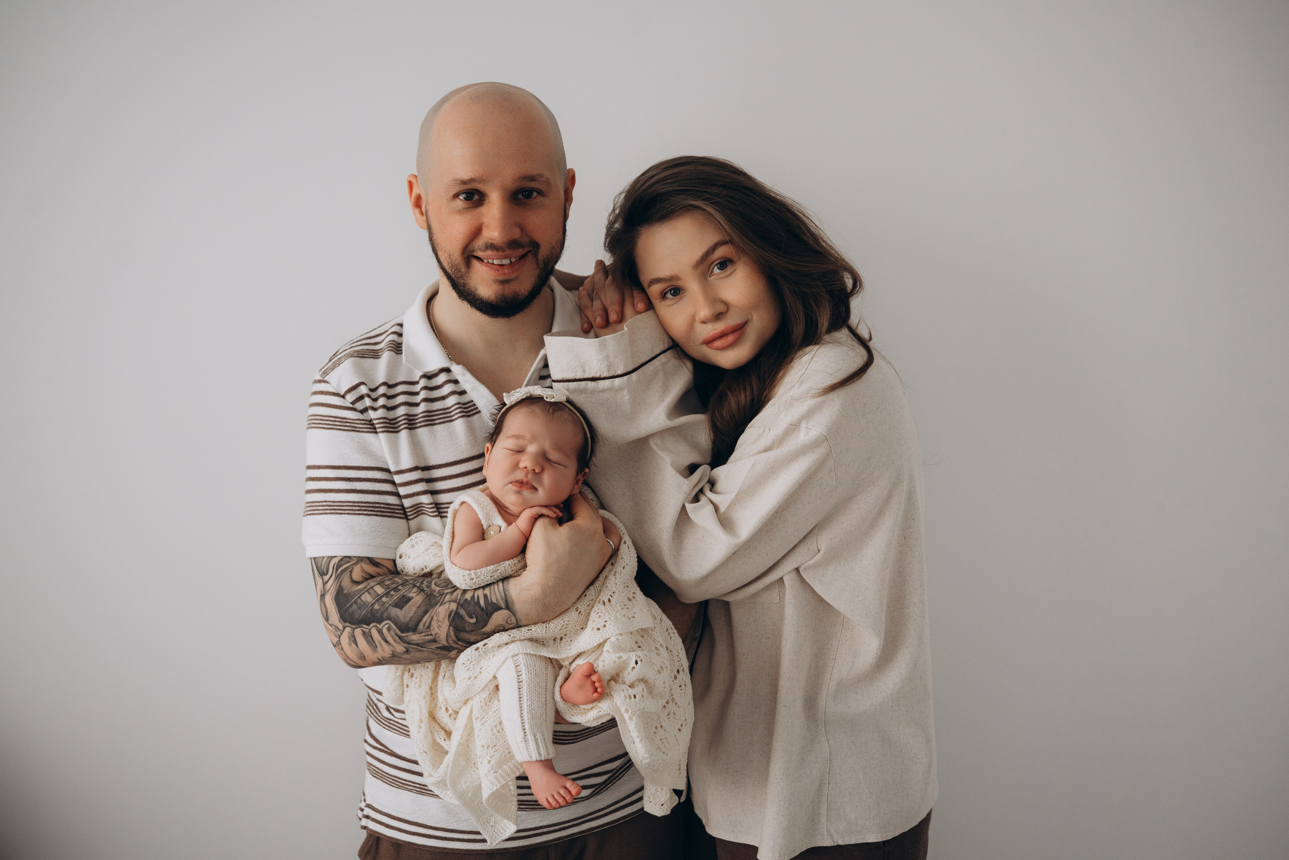 0-2 месяца. Фотограф Новорожденных в Москве. Семейные истории в стиле LIFE