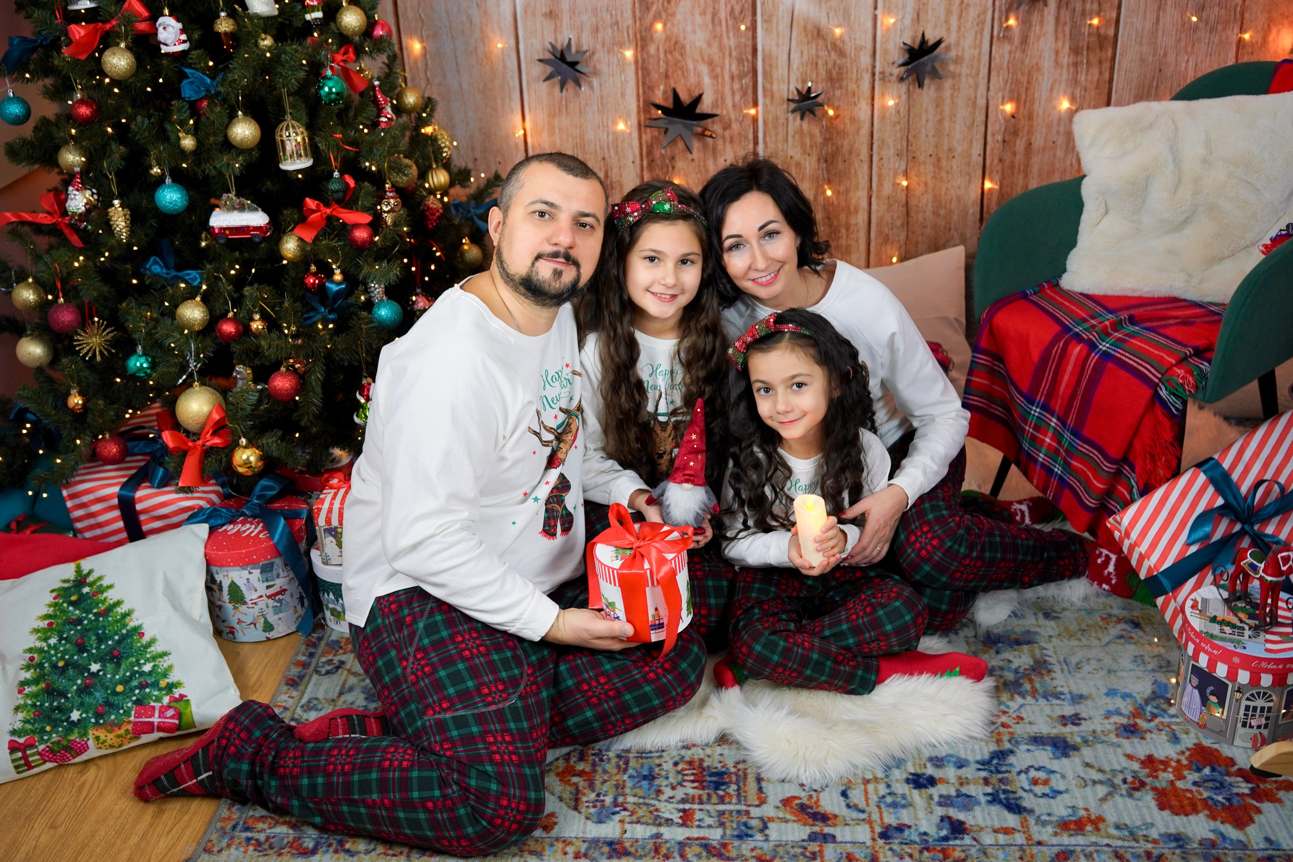 Новогодний фотопроект #4. Семейный и детский фотограф Александра Гвоздикова