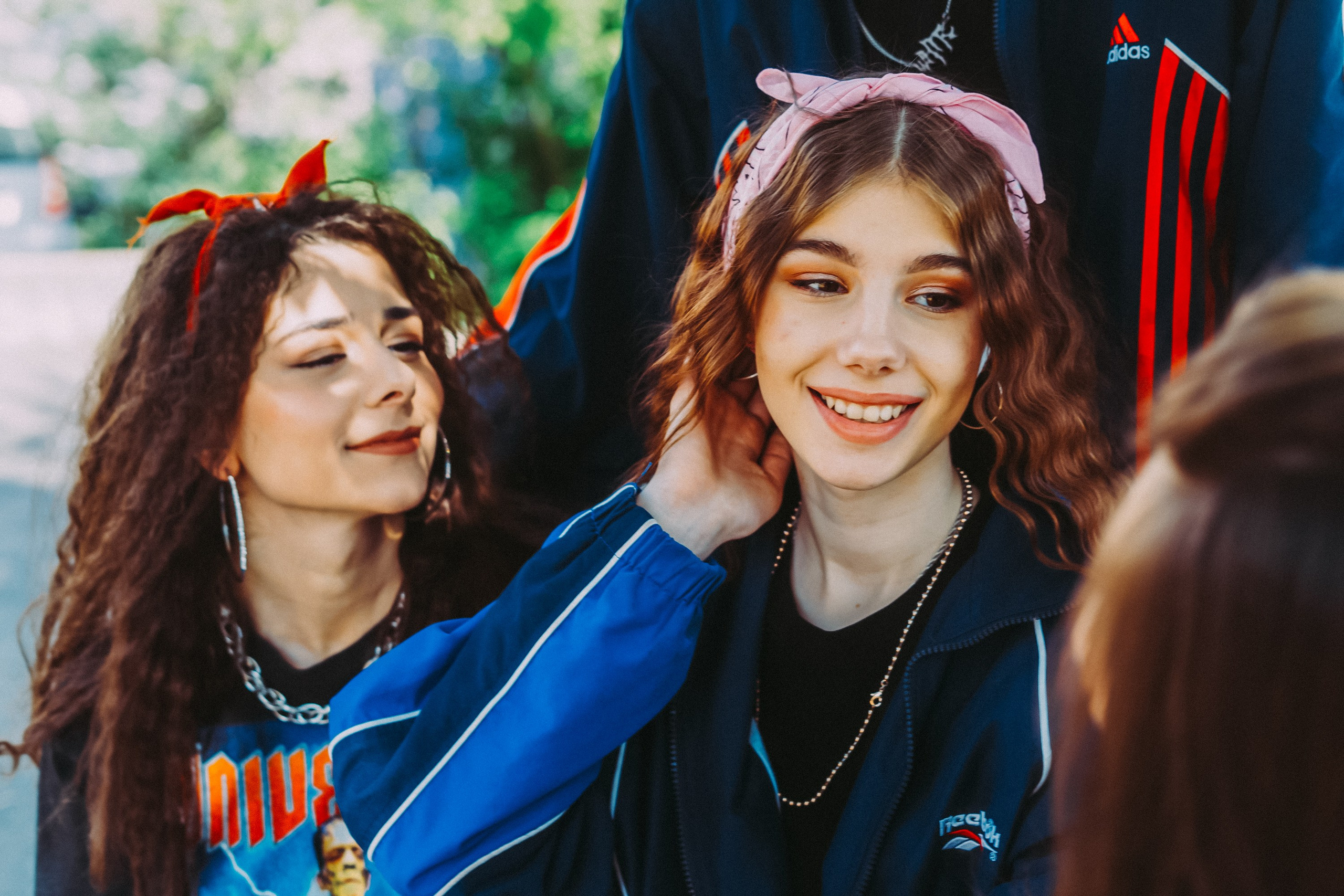 Фотосессия для школьников в стиле 90х. Фотографы Харины Иван и Светлана Красноярск