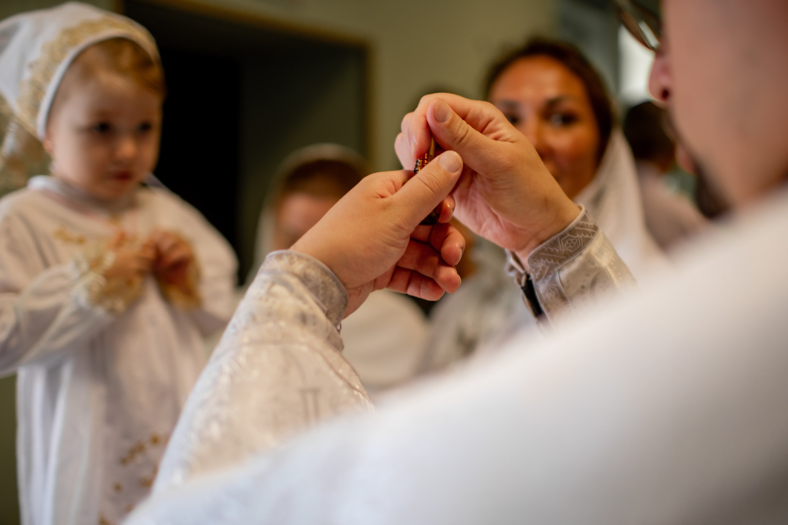 Таинство Крещения. Семейный фотограф в Москве
