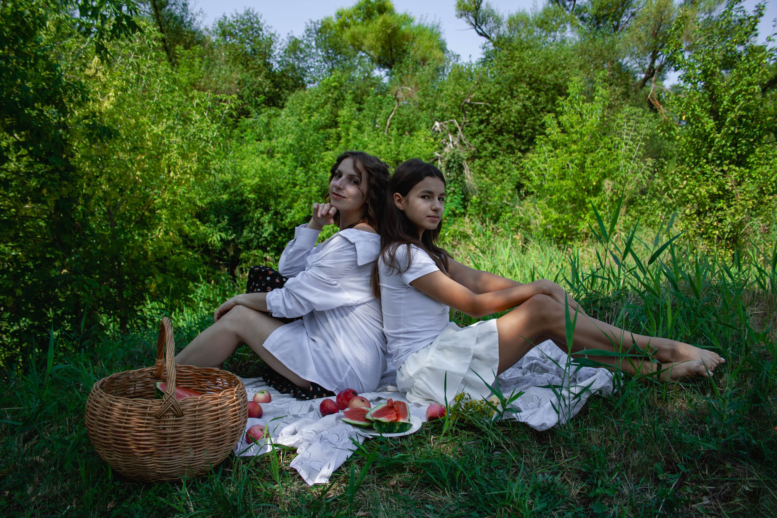 Арбузный пикник. Портретный фотограф в Саратове