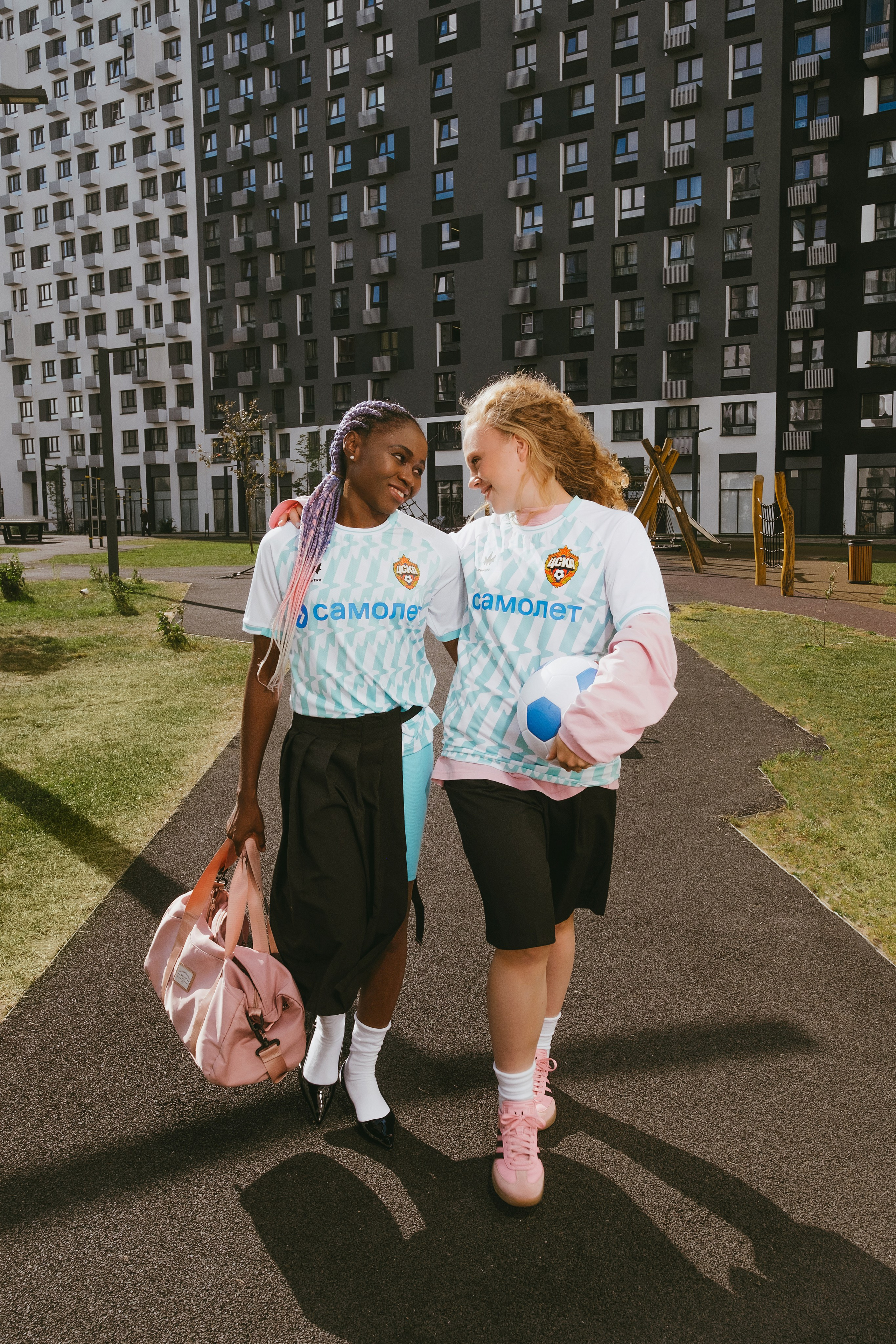 ЦСКАхСАМОЛЕТ. Представление новой формы сборной  и ЖК для жизни. Стилистика: натуральность