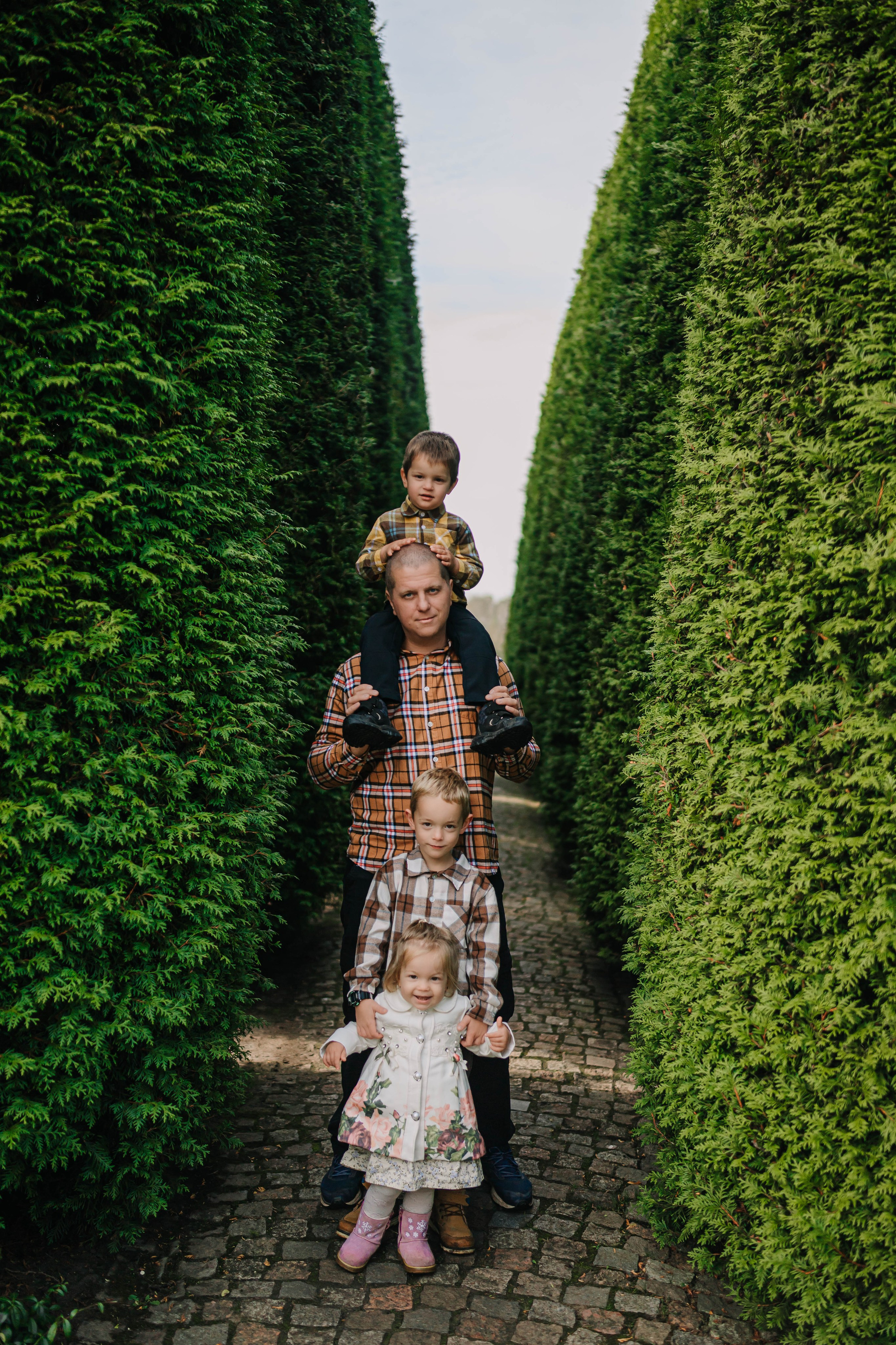 Семья. Усадьба Ореховно. Фотограф Дарья Маташкова