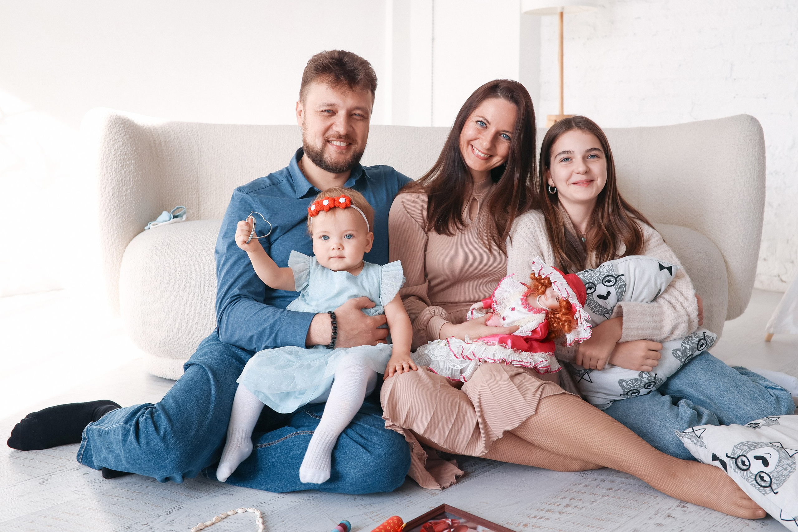 Семейная парт 1. Свадебный, репортажный, студийный фотограф в Новороссийске