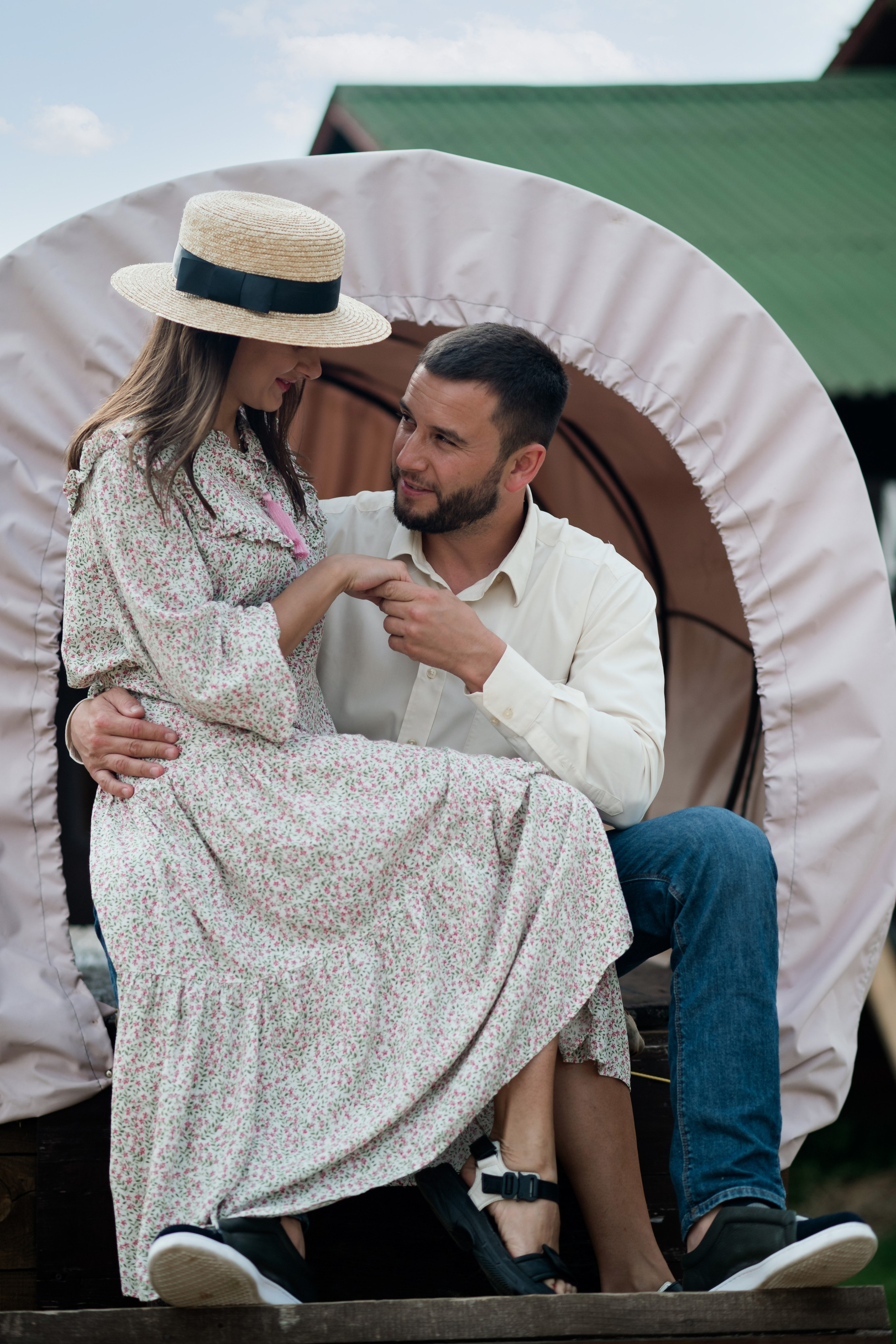 На конюшне. Семейный и контент фотограф