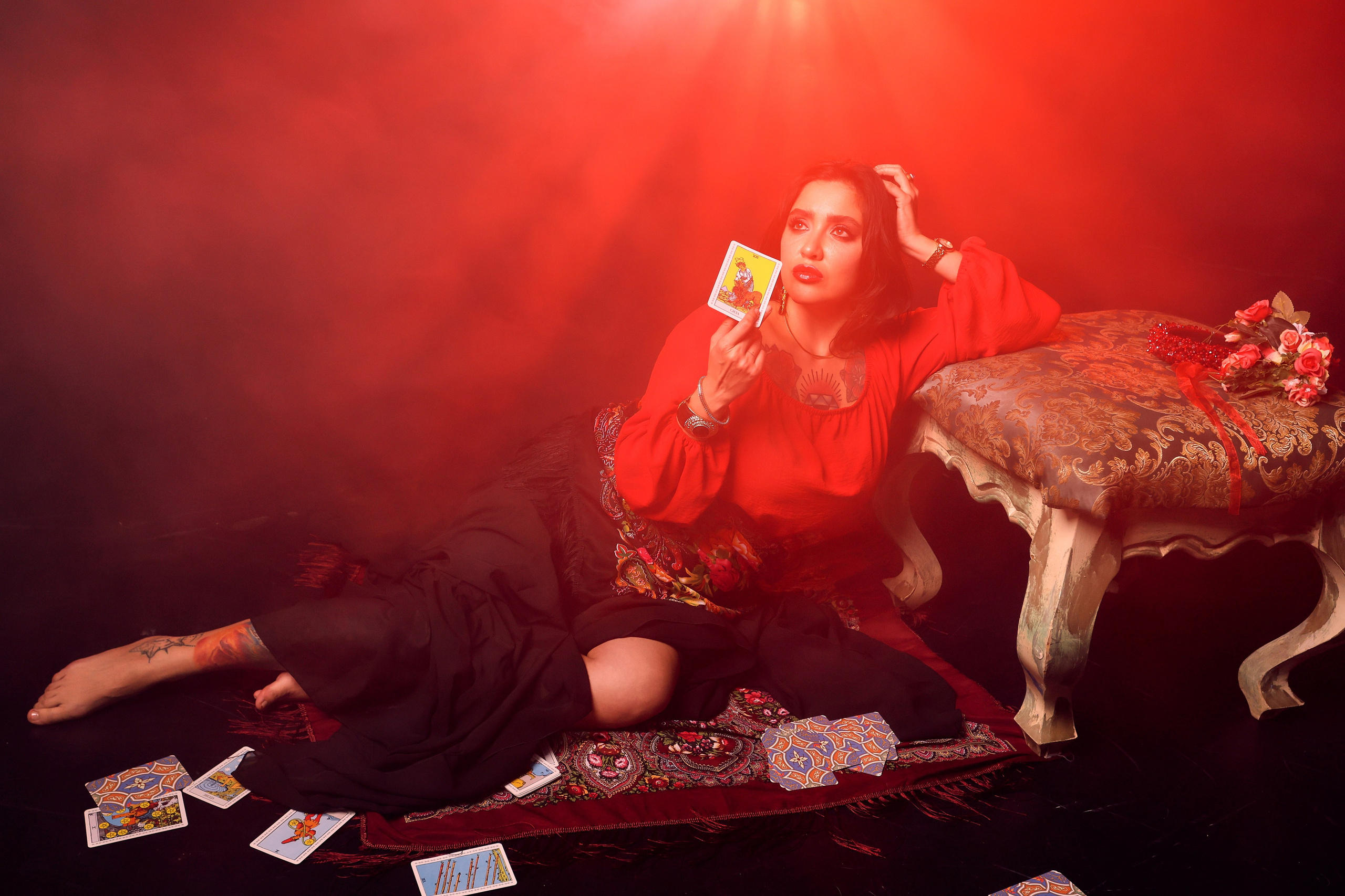 Фотосессия в цыганском образе